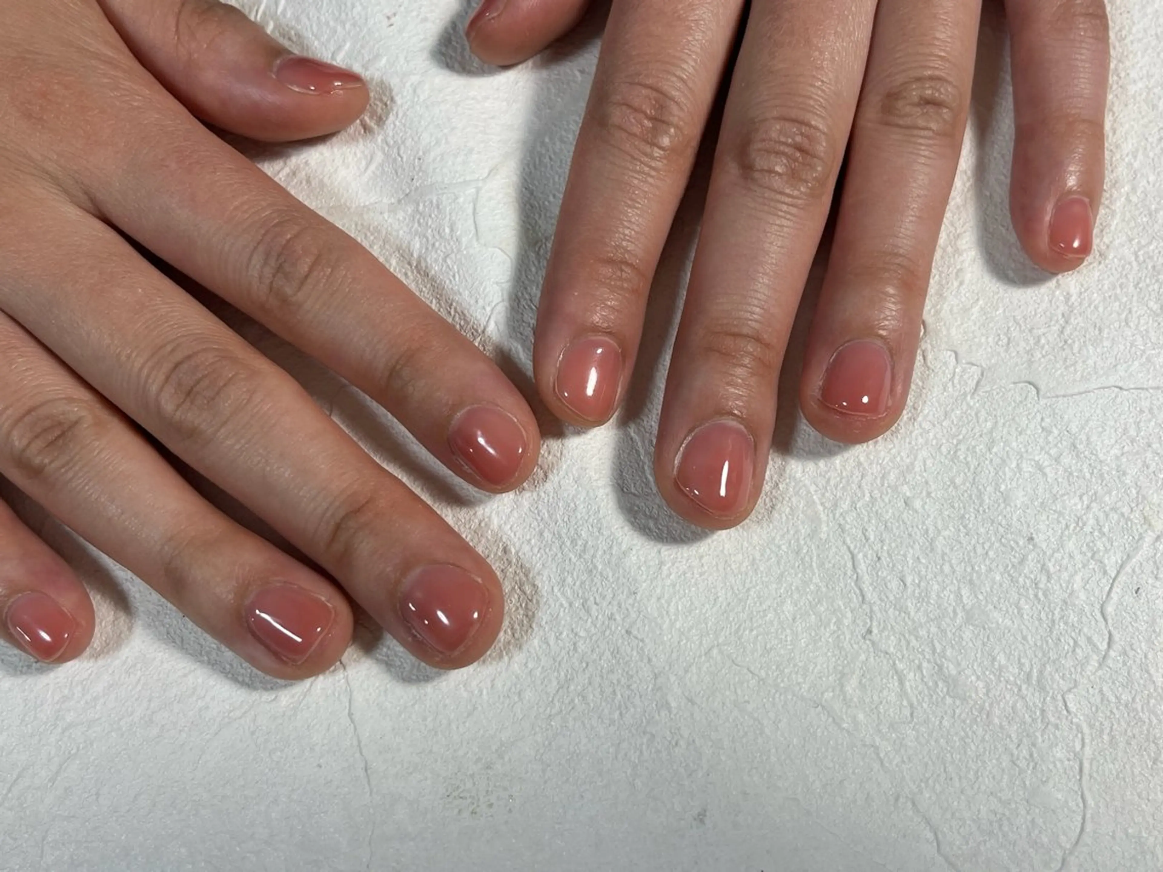 ネイル オーロラネイル フットネイル フレンチネイル ジェルネイル 韓国ネイル ハンドネイル kiki nail たまプラーザのネイルデザイン