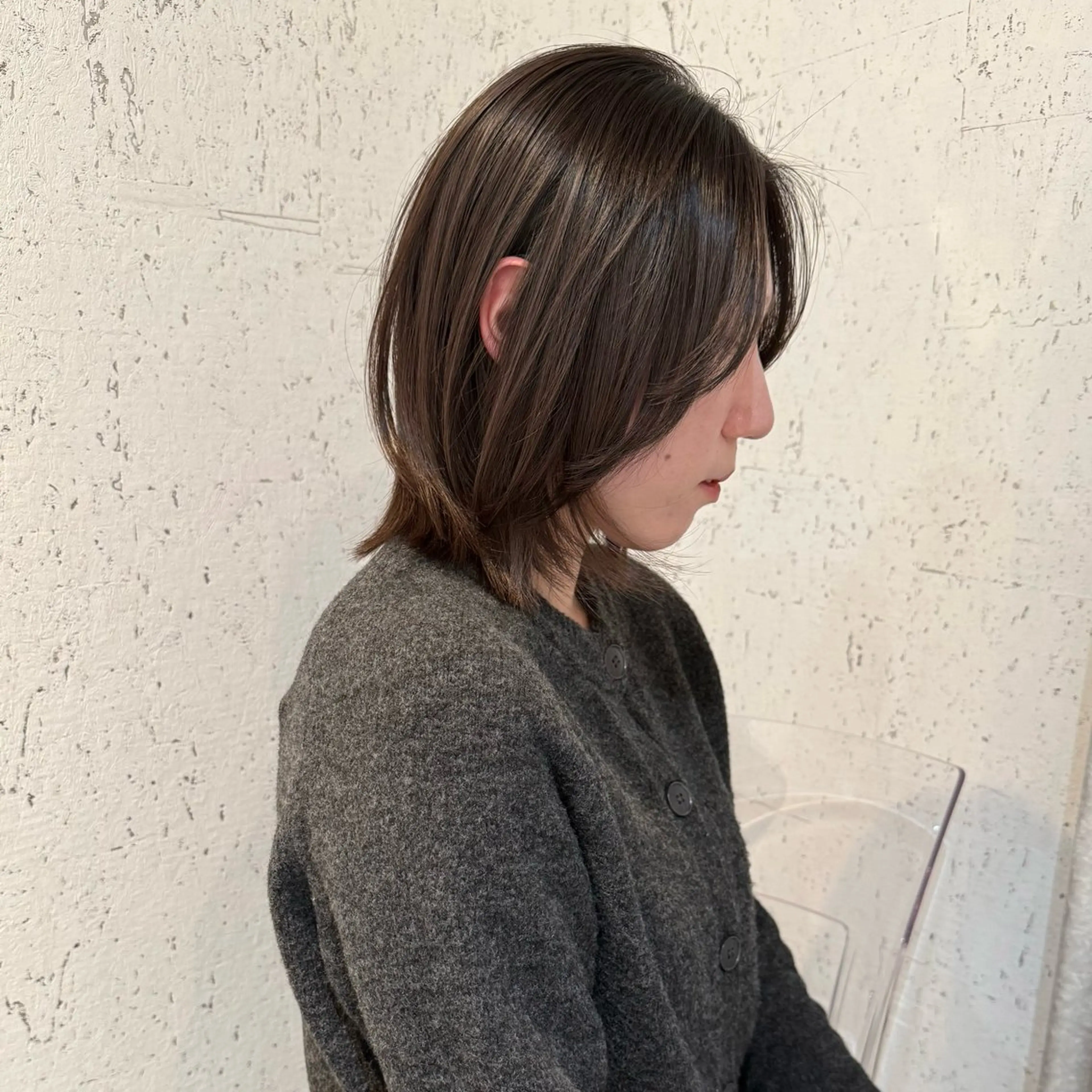 ミディアム カラー パーマ カット ヘアカラー 縮毛矯正 トリートメント mai / linoah˚✧のヘアスタイル