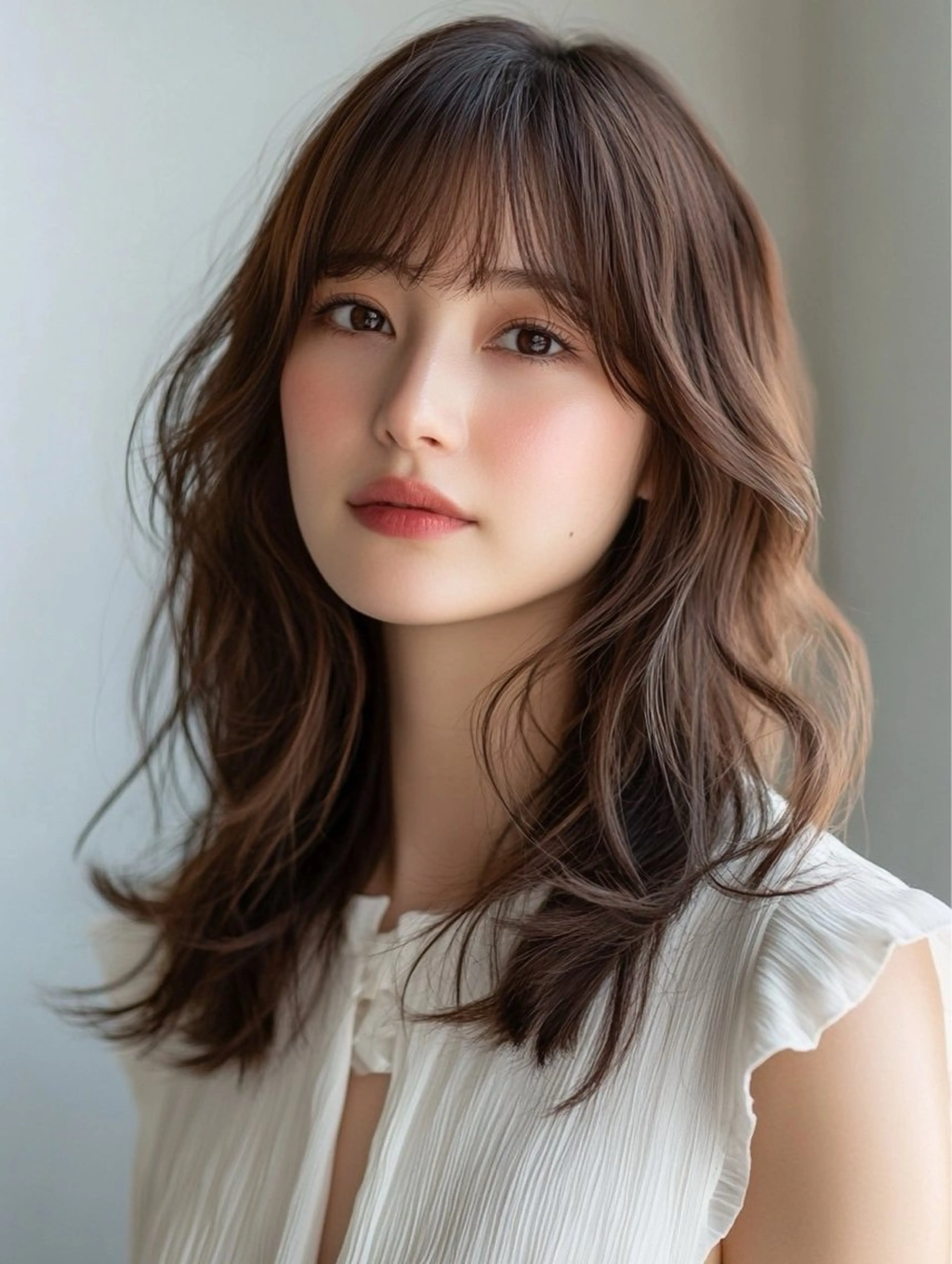 セミロング 銀座/カットモデル/ まつぱエク/ゆきなの眉毛・アイブロウイメージ