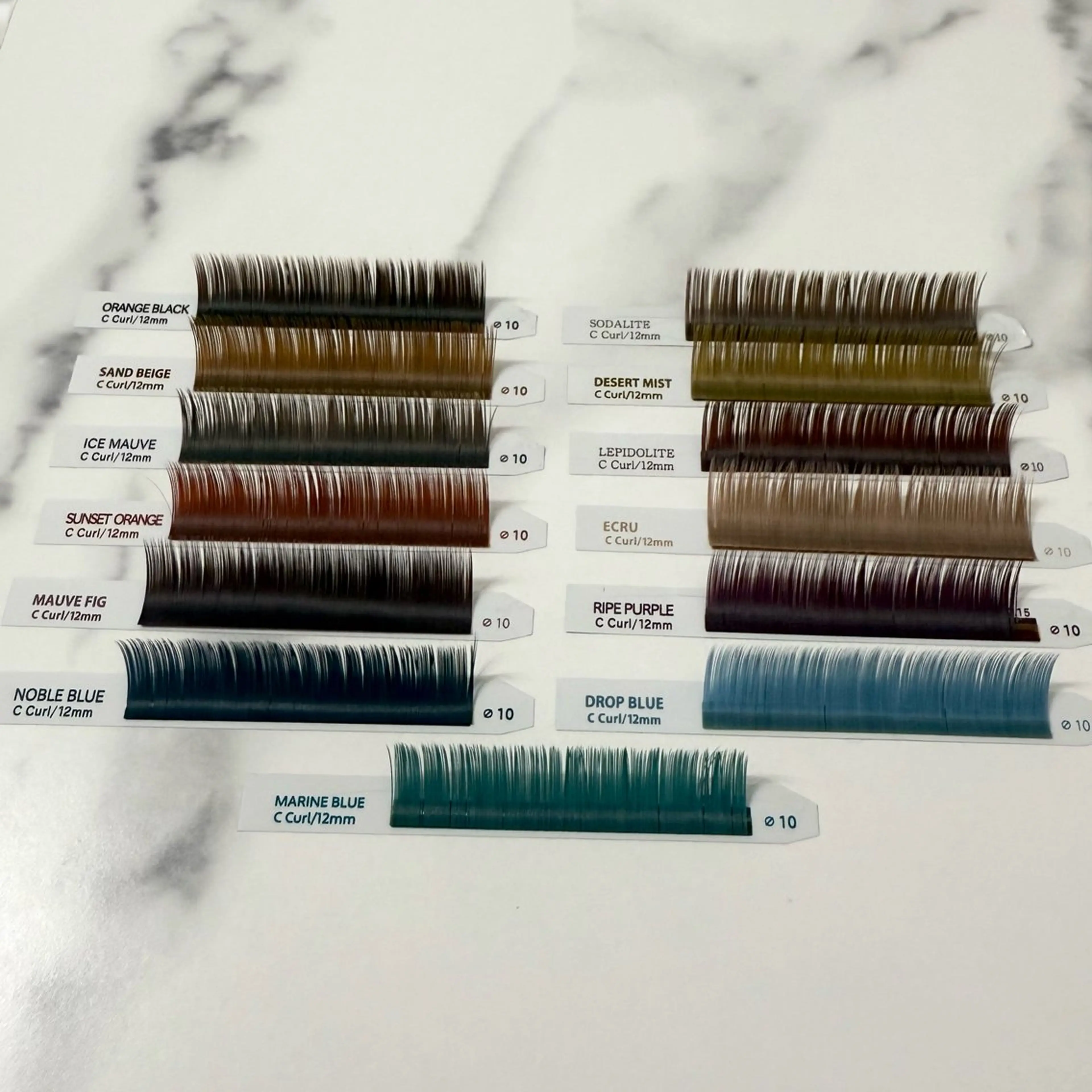 カラーフラットラッシュ100本の写真