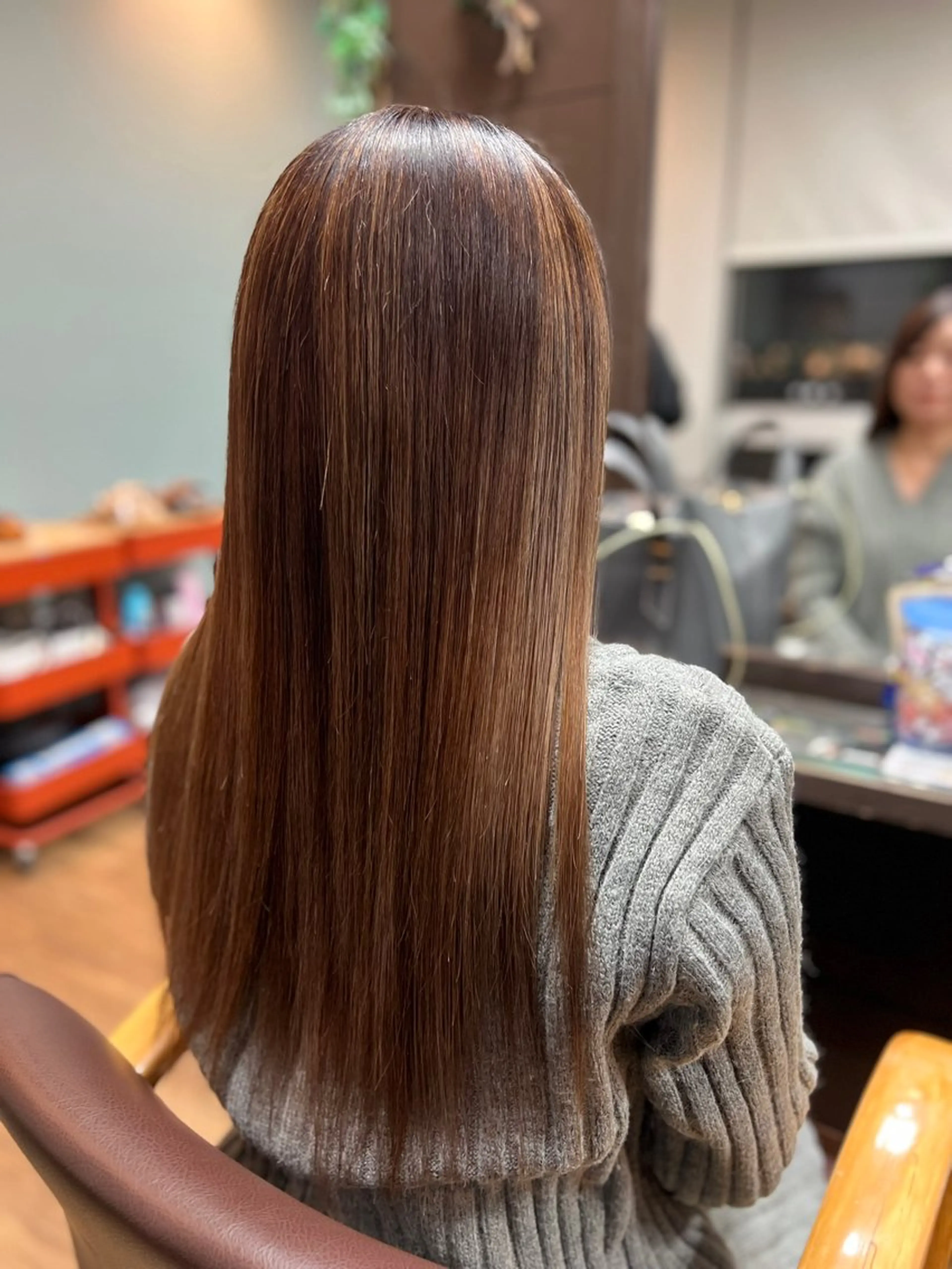 ロング カラー ハイライトカラー ハイライト 髪質改善 カット ヘアカラー トリートメント 縮毛矯正/髪質改善 》YUMEKIのヘアスタイル