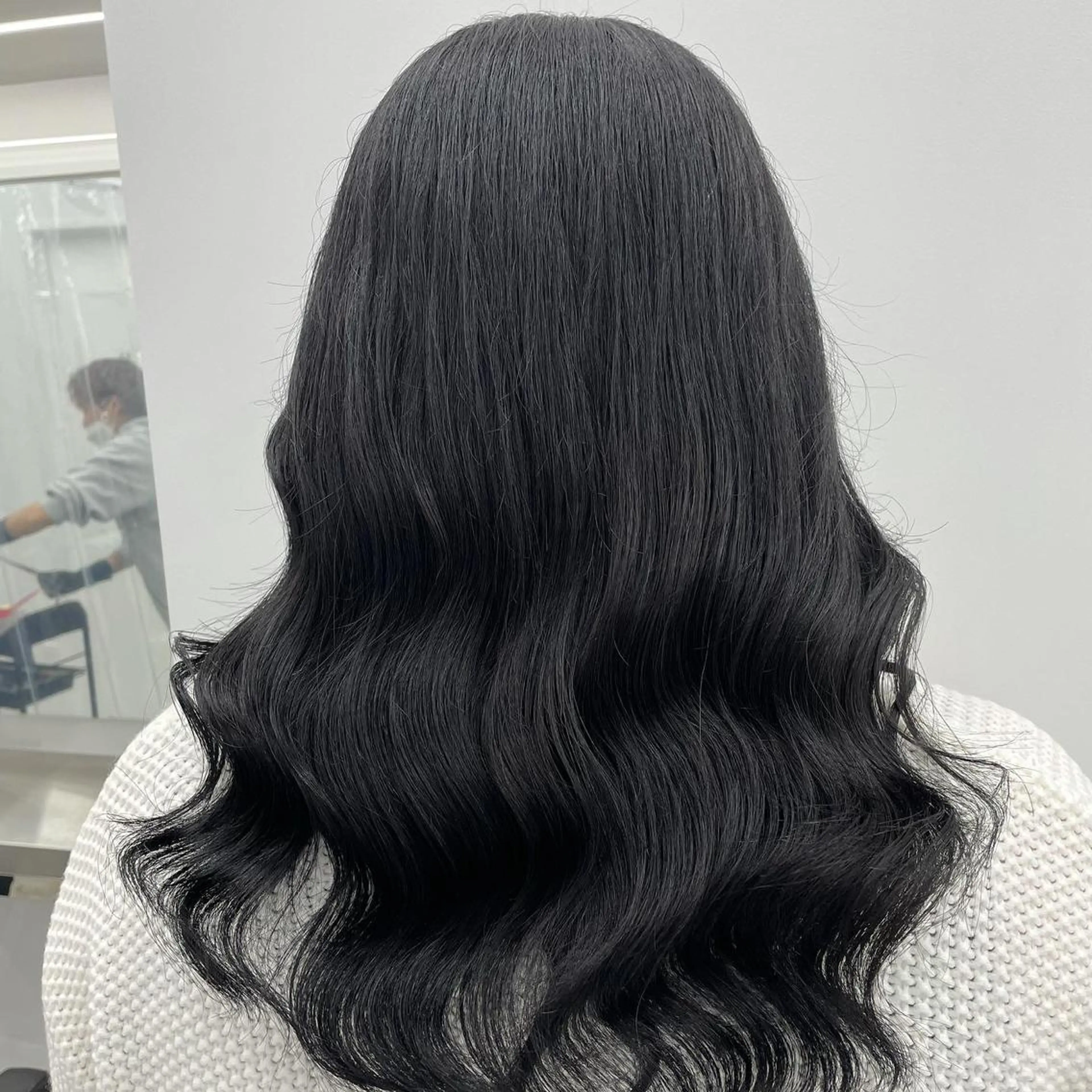 ロング カラー ヘアアレンジ 縮毛矯正/髪質改善/ ブリーチ毛/木元渓太のヘアスタイル
