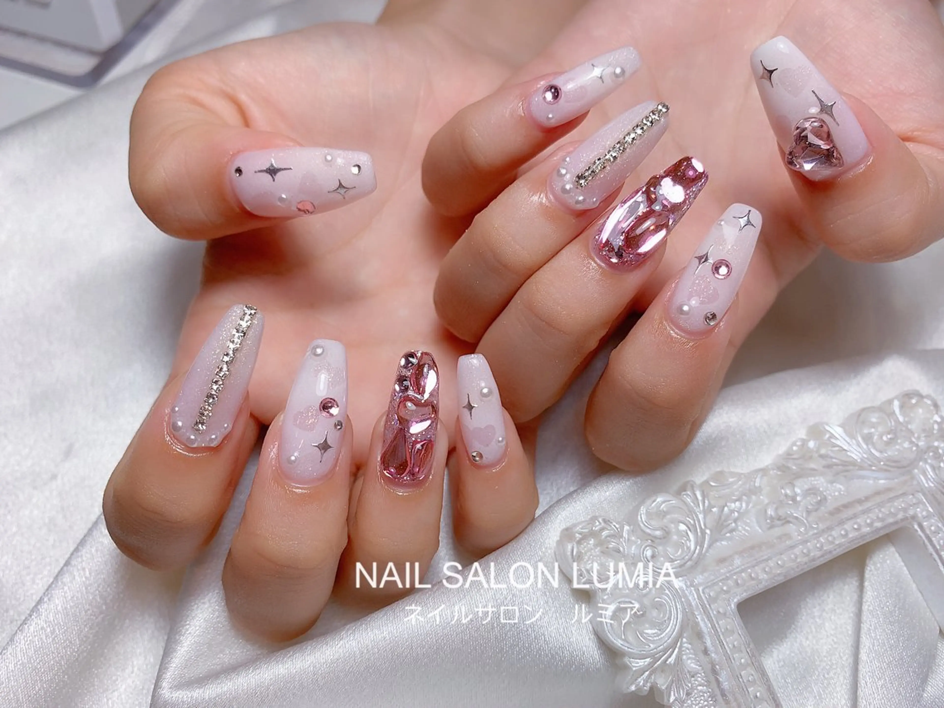 ネイル ハンドネイル ネイルサロン ルミア Lumia 店長のネイルデザイン