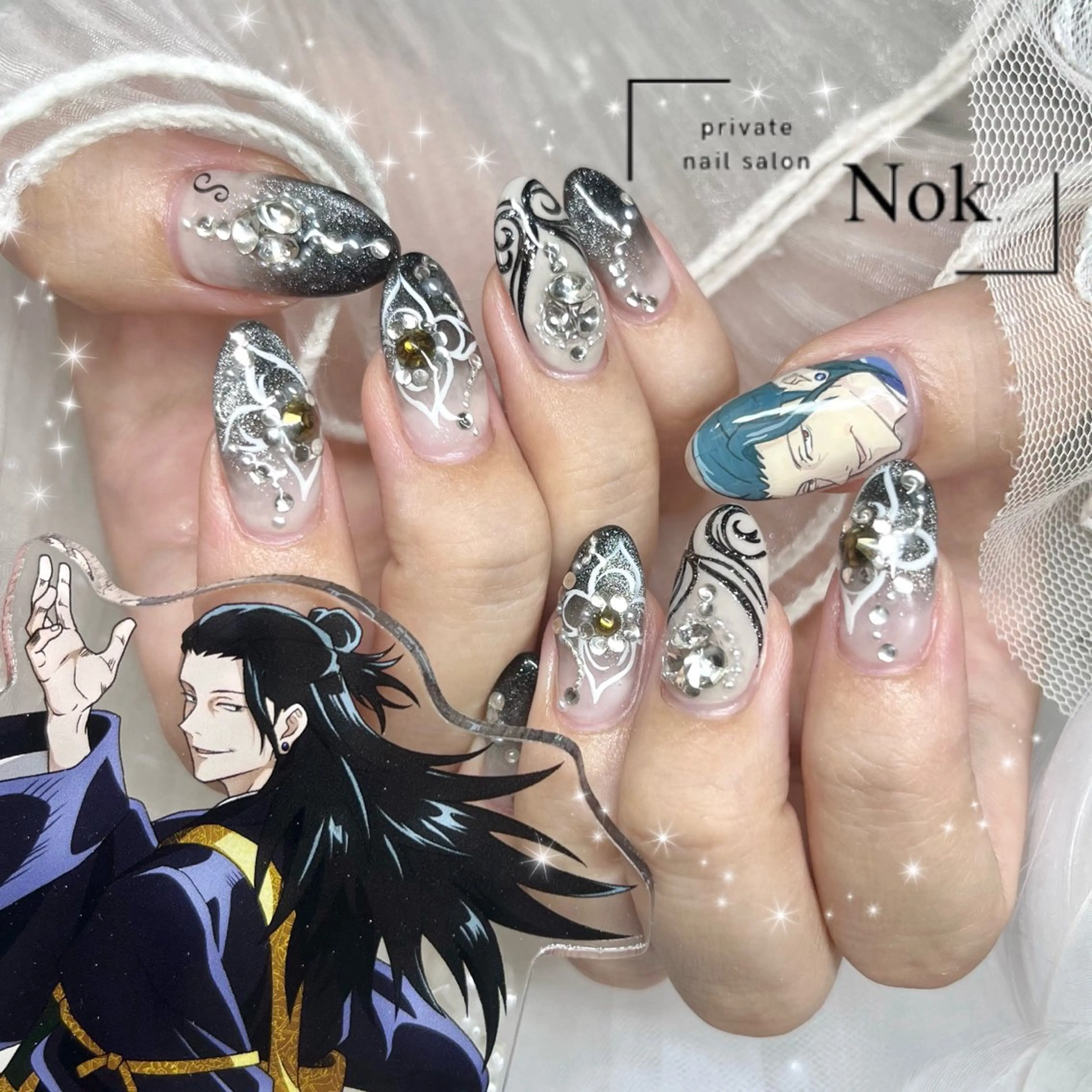 ネイル ハンドネイル 池袋痛ネイル Nok. 渡辺のネイルデザイン