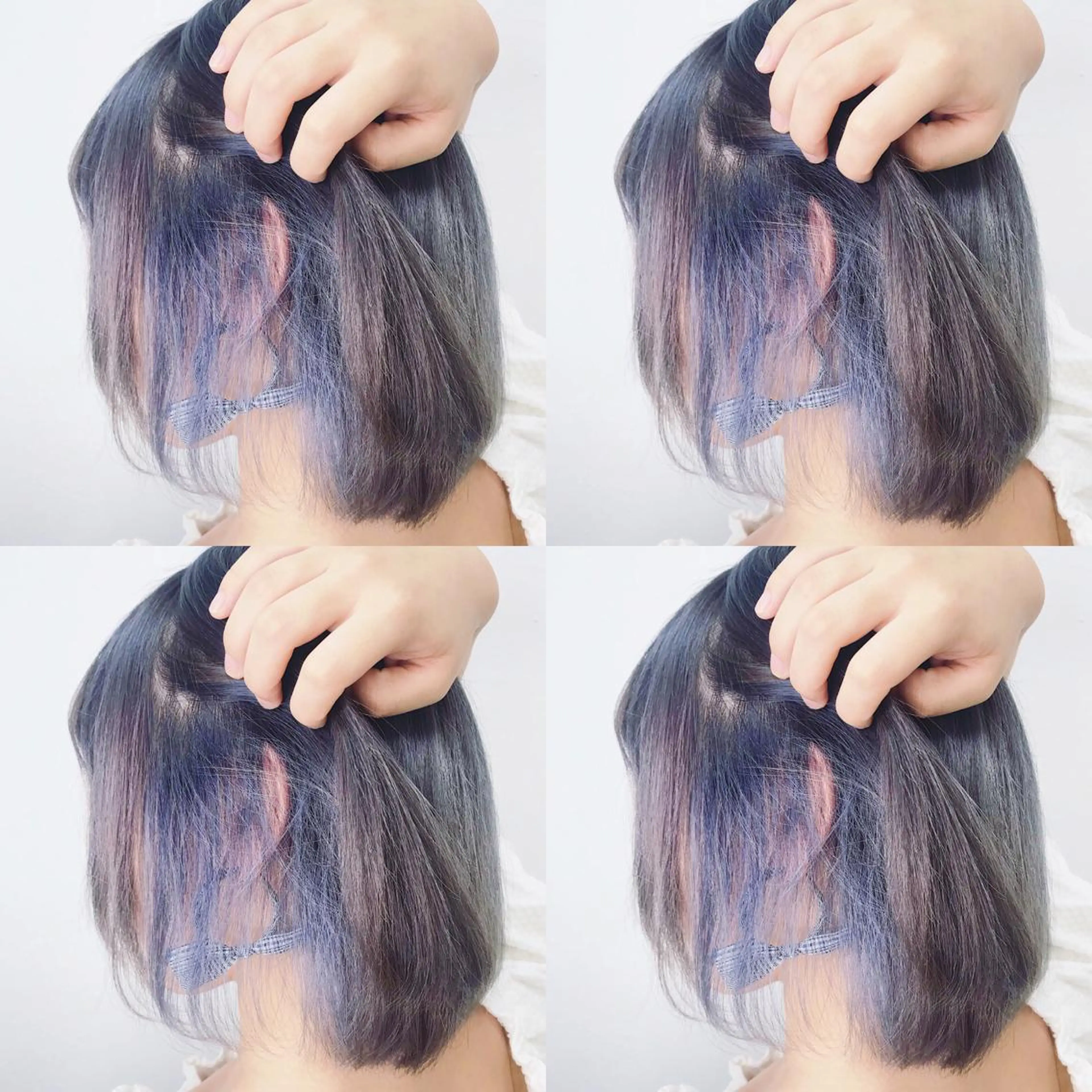 ミディアム カラー ヘアアレンジ ヘアカラー トリートメント TAKUMAブリーチ /切りっぱなし🪽のヘアスタイル