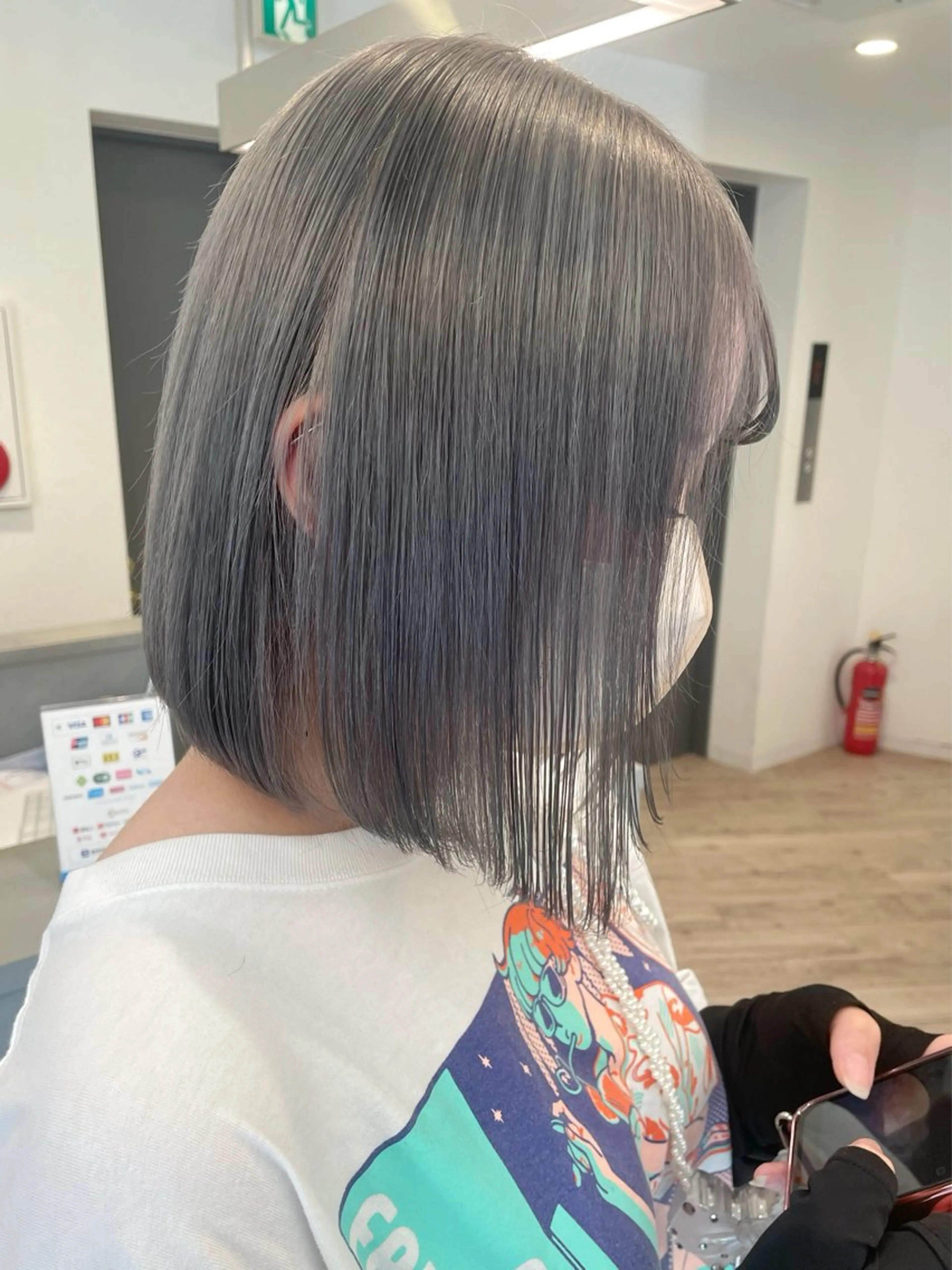 ミディアム ボブ ケアブリーチ🌟 ♢WATARU♢のヘアスタイル