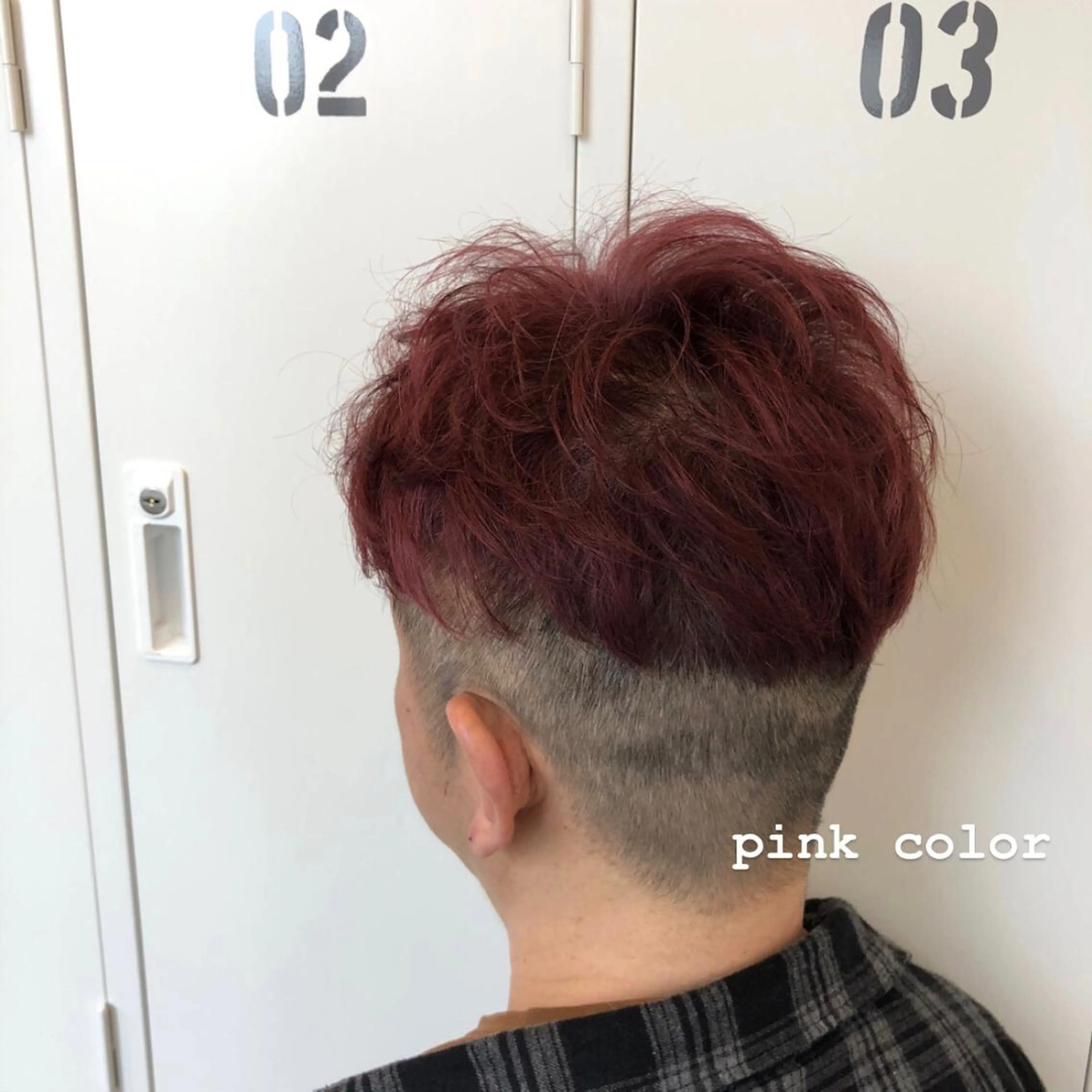 ショート カラー メンズ Zina 梅田店 レイヤー/Miyuのヘアスタイル