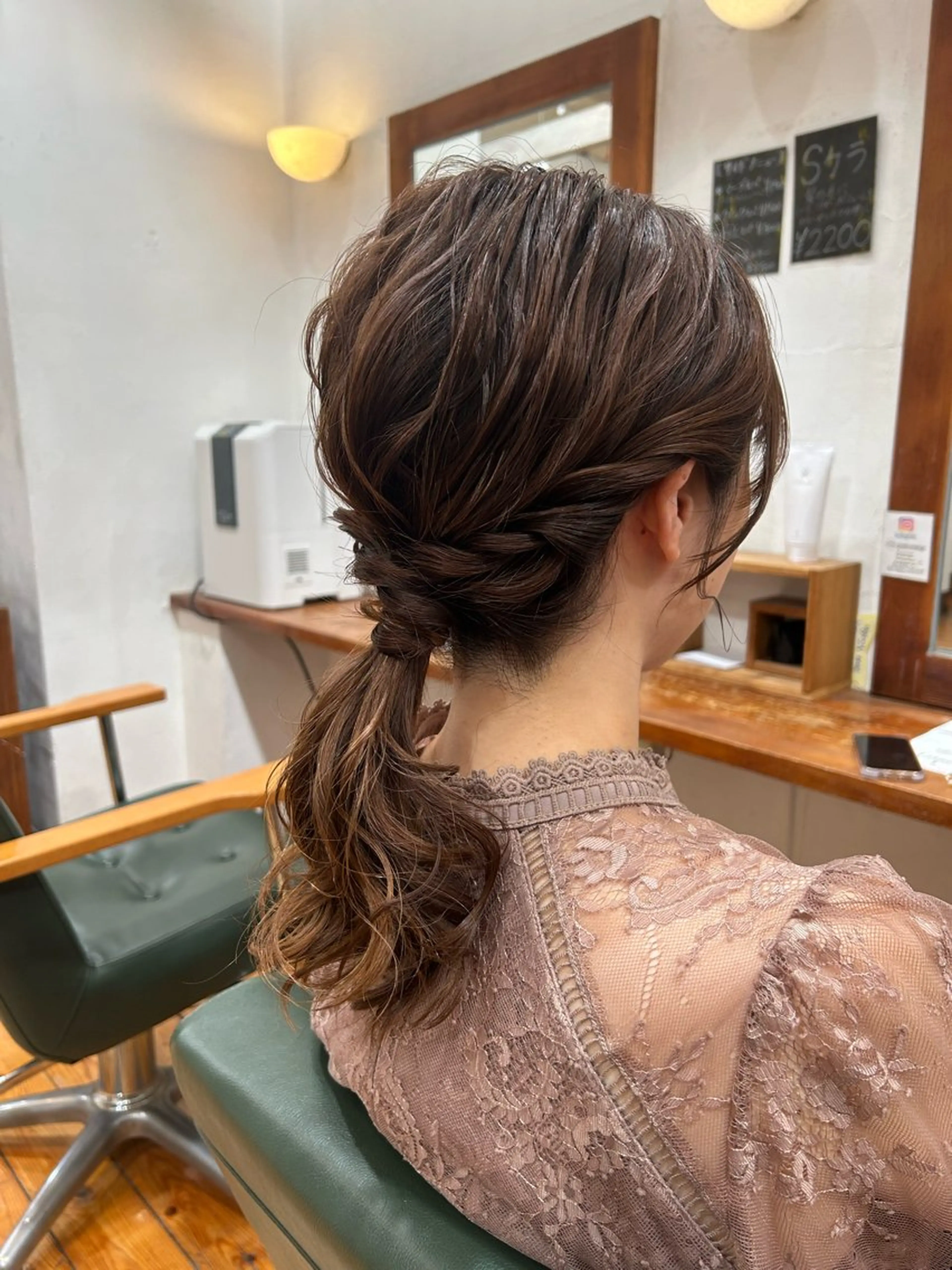 ミディアム ✂︎店長✂︎ ちさきのヘアスタイル