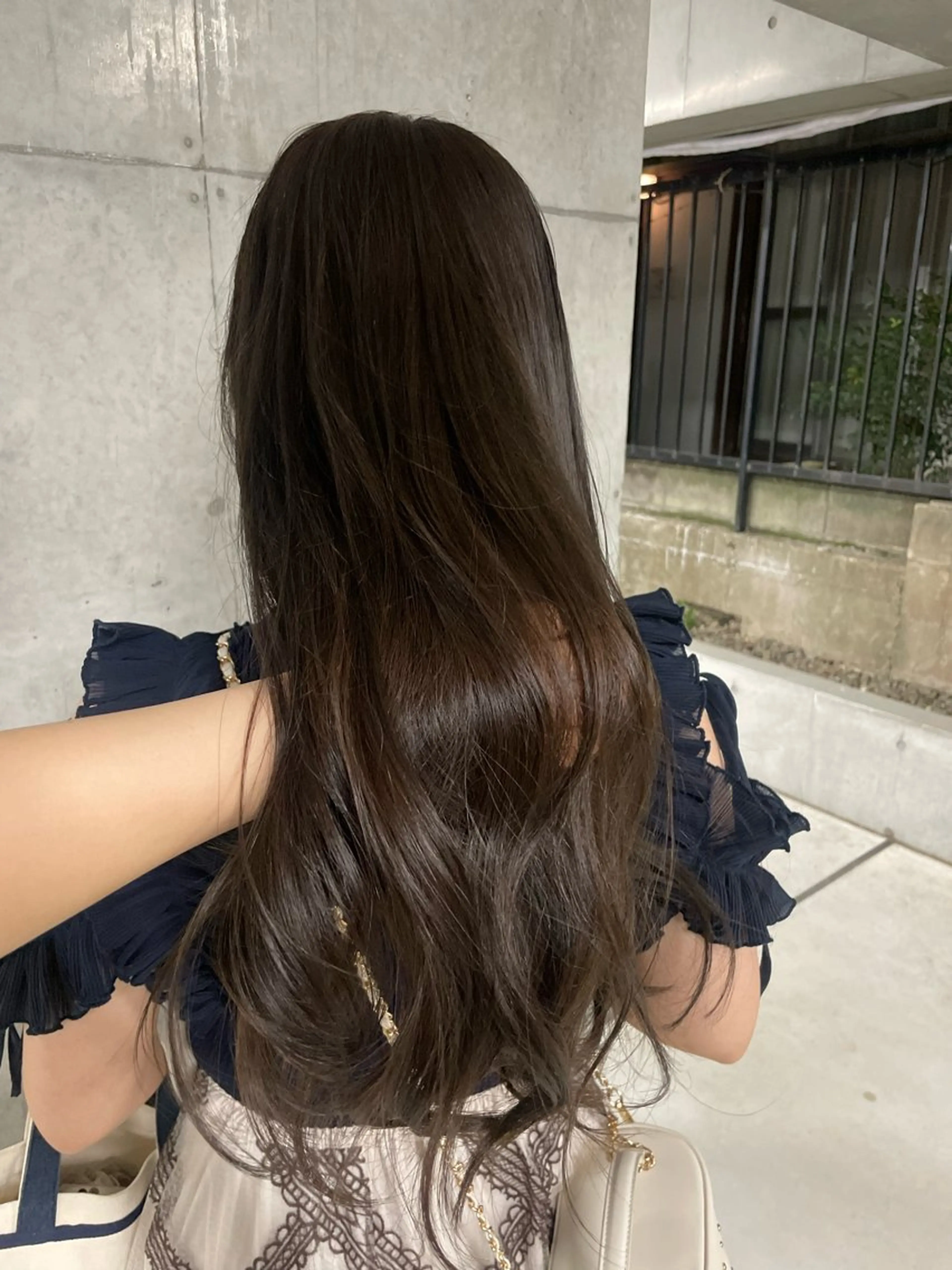 ロング カラー カット ヘアカラー トリートメント トレンドカラー🥣／ ヘアアレンジ✩.*˚のヘアスタイル