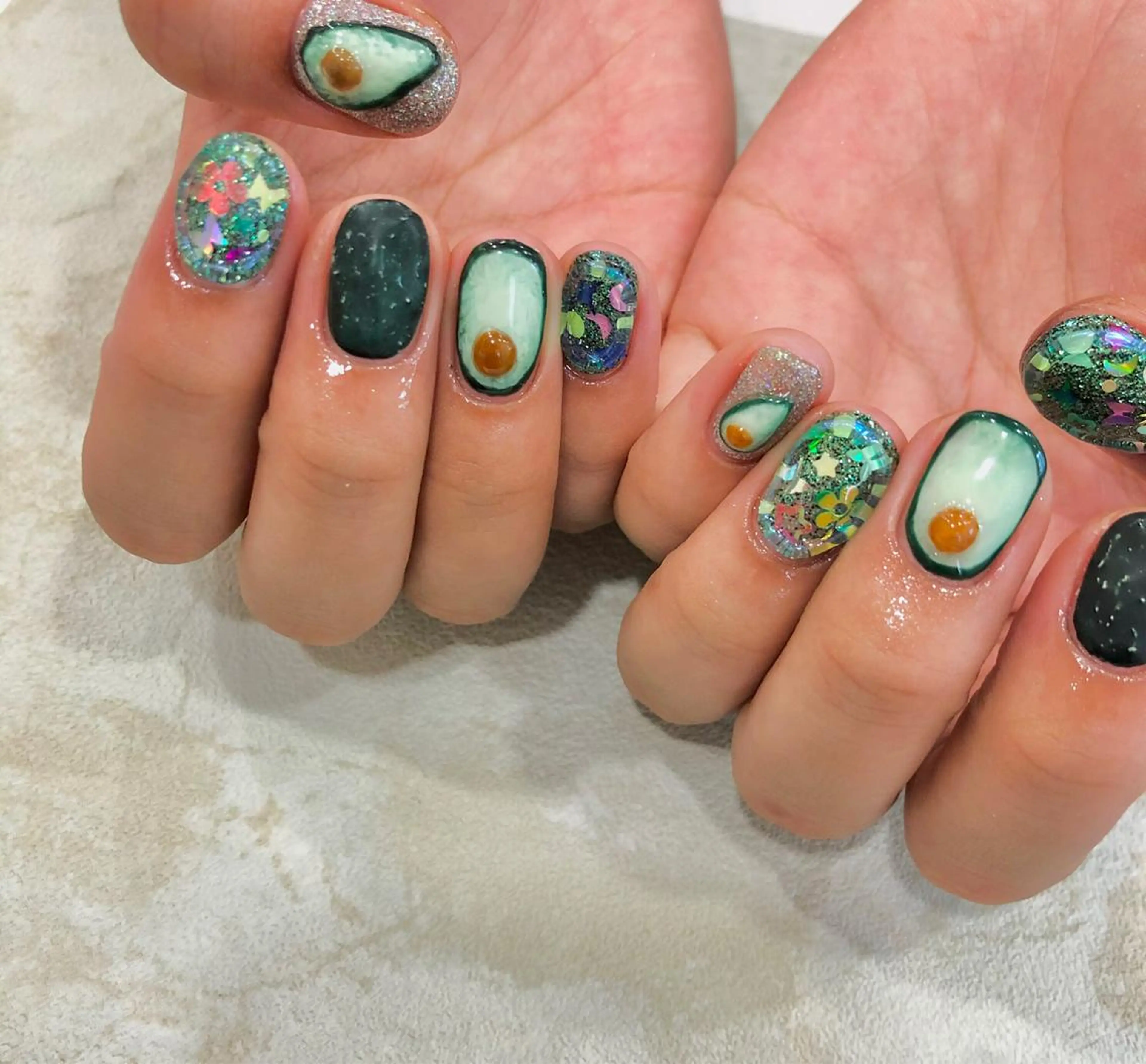 ネイル 坂本 萌のネイルデザイン