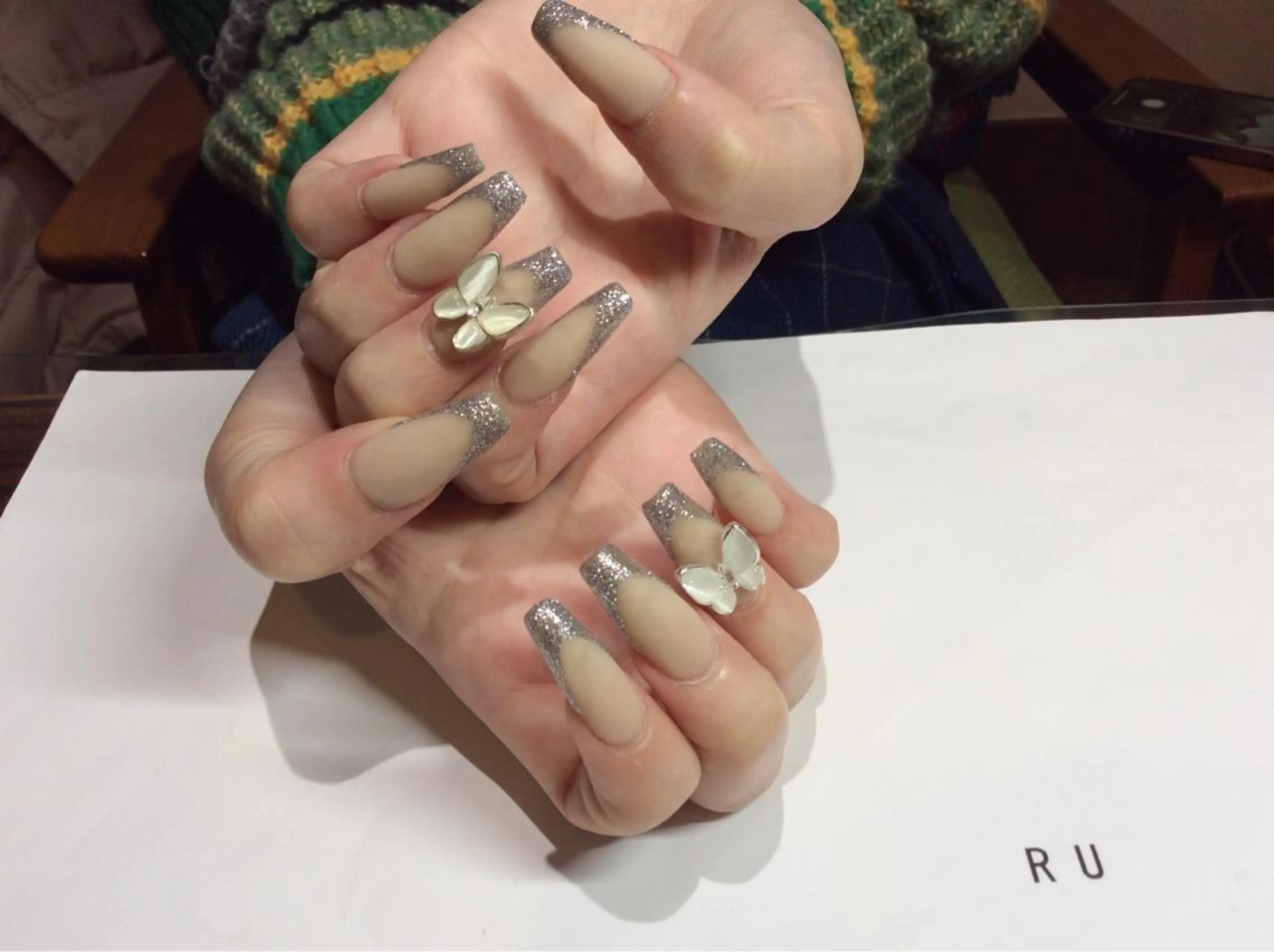 ネイル スカルプネイル ネイルサロン RU新越谷南越谷のネイルデザイン