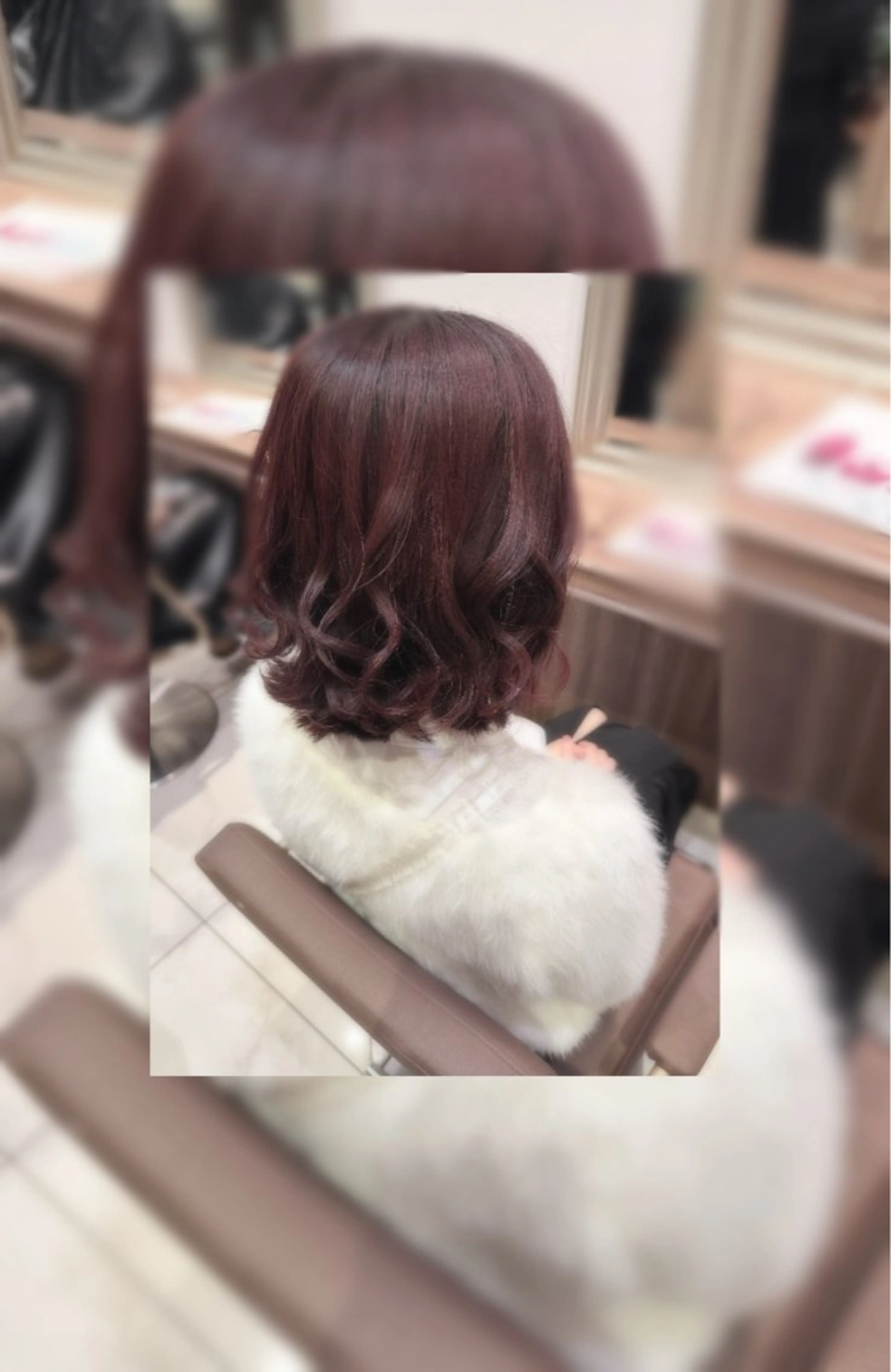 ヘアアレンジ ボブ 🫧ヘアアレンジ🎀 ウガジン💞🪄のヘアスタイル