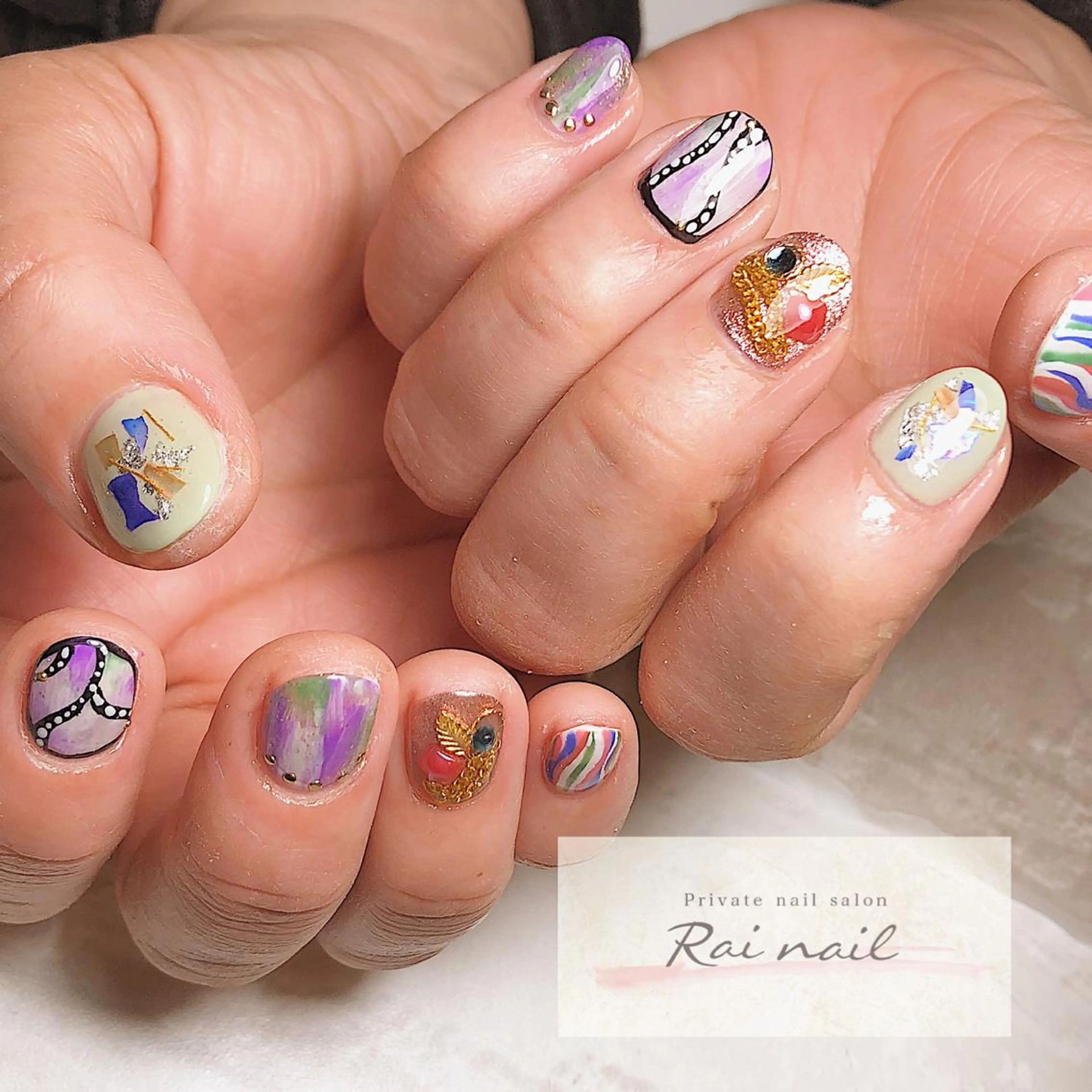 ネイル ハンドネイル Rai nail_ Risaのネイルデザイン