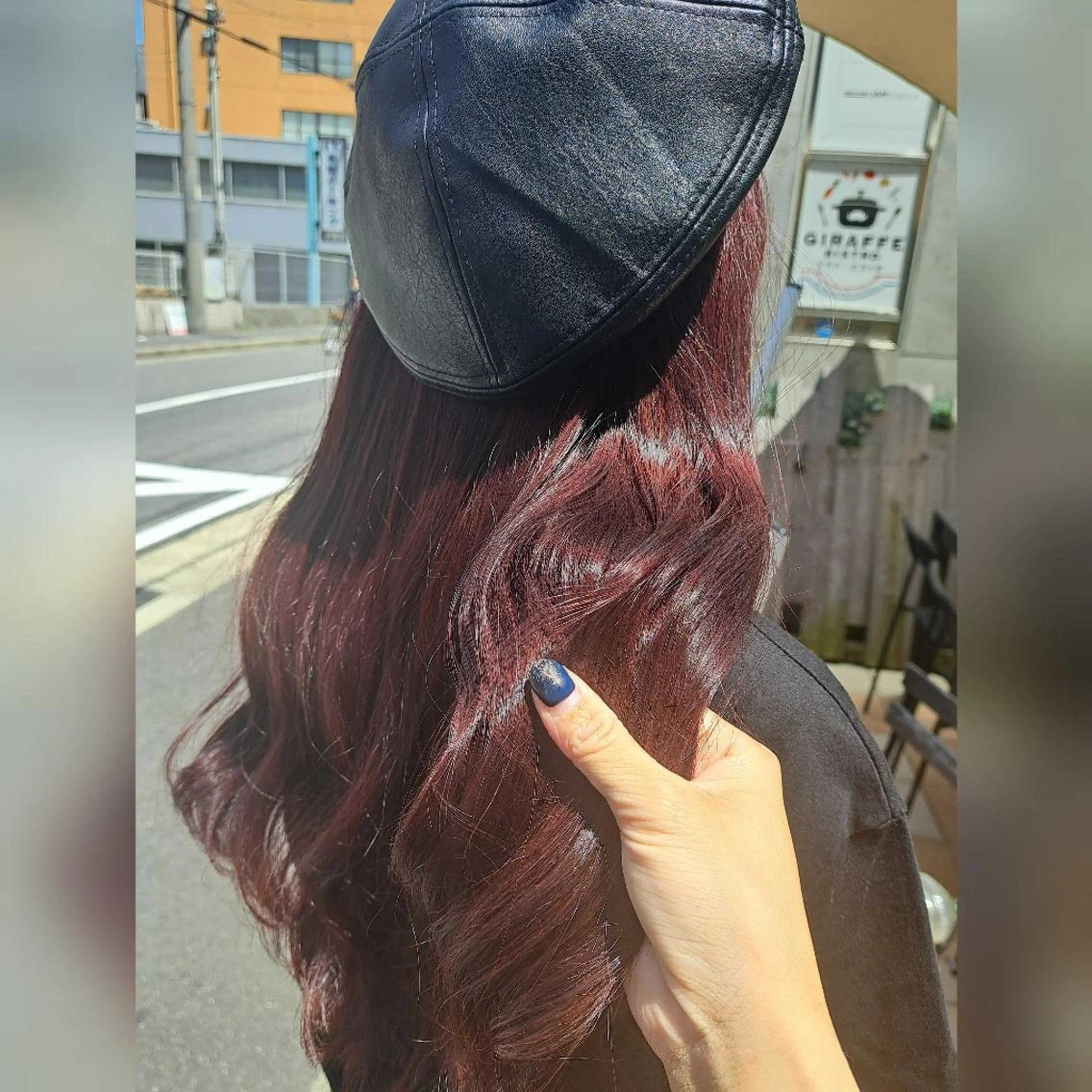 ロング カラー あかね☆ヘアアレンジ /ボブ/縮毛矯正のヘアスタイル