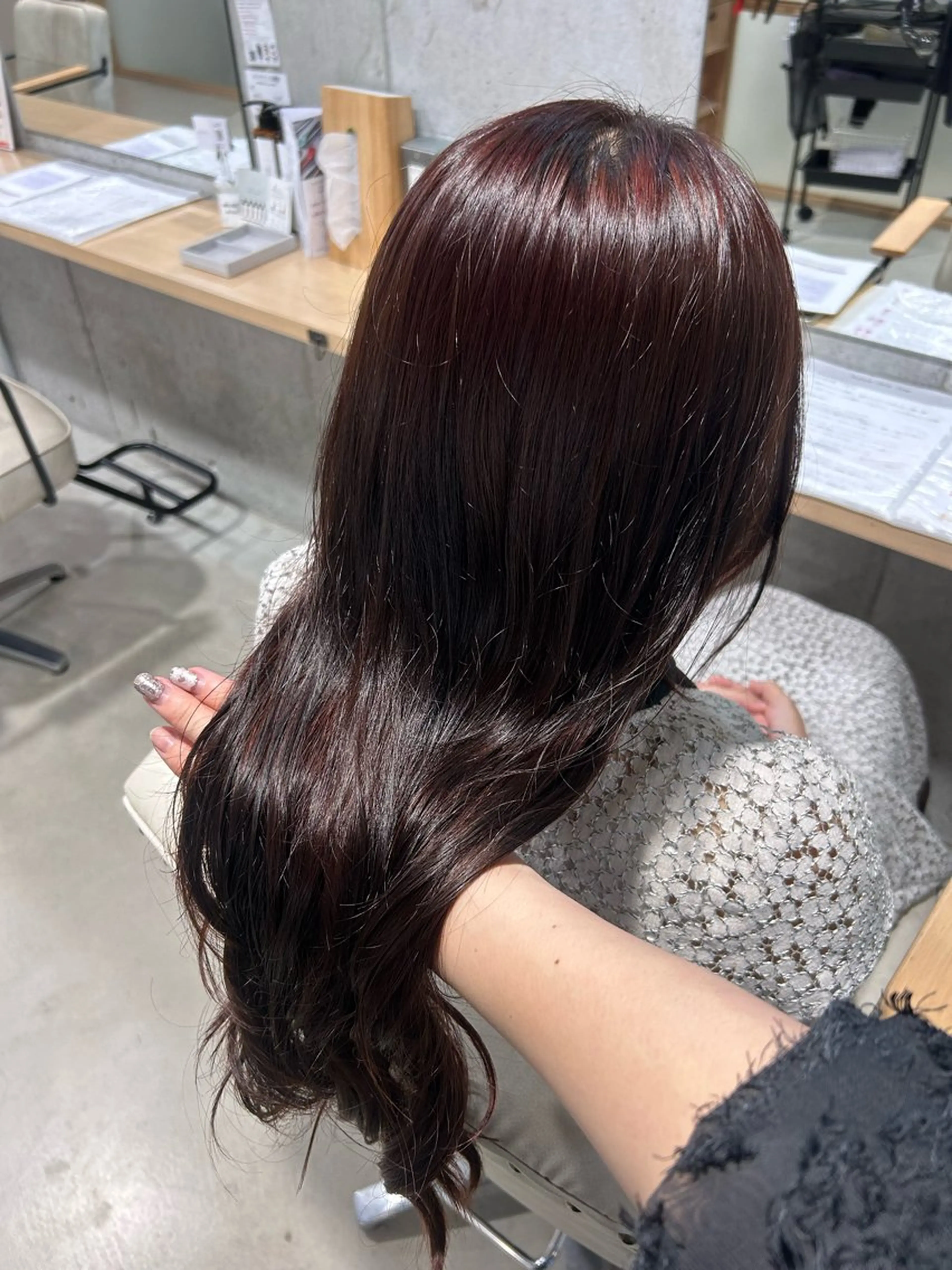 ロング カラー 中村絵里奈/ 大曽根♡カラーモデルのヘアスタイル