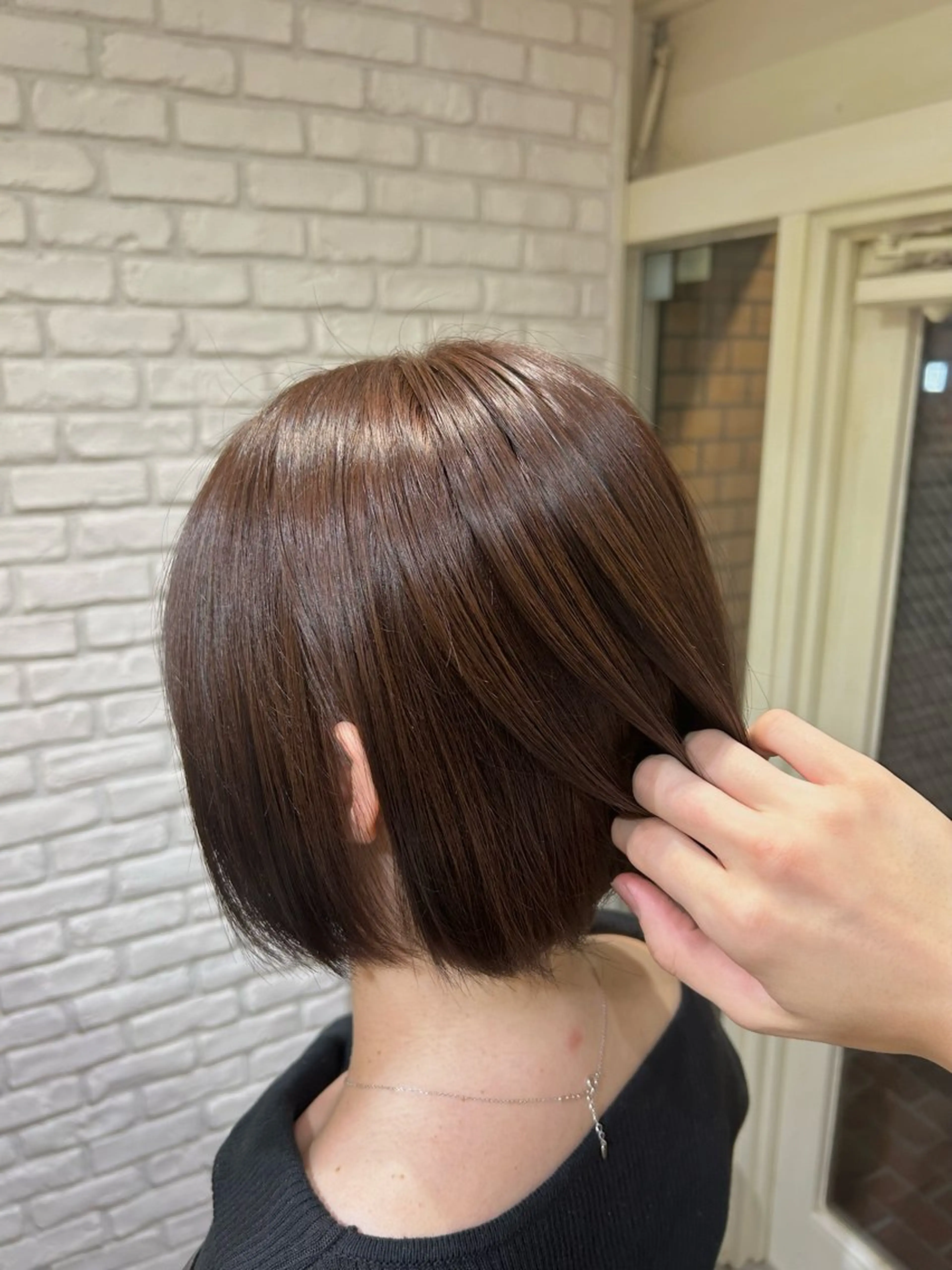 ミディアム ヘアカラー トリートメント ︎☀️はるき︎︎☁️ 似合わせ/ハイトーンのヘアスタイル