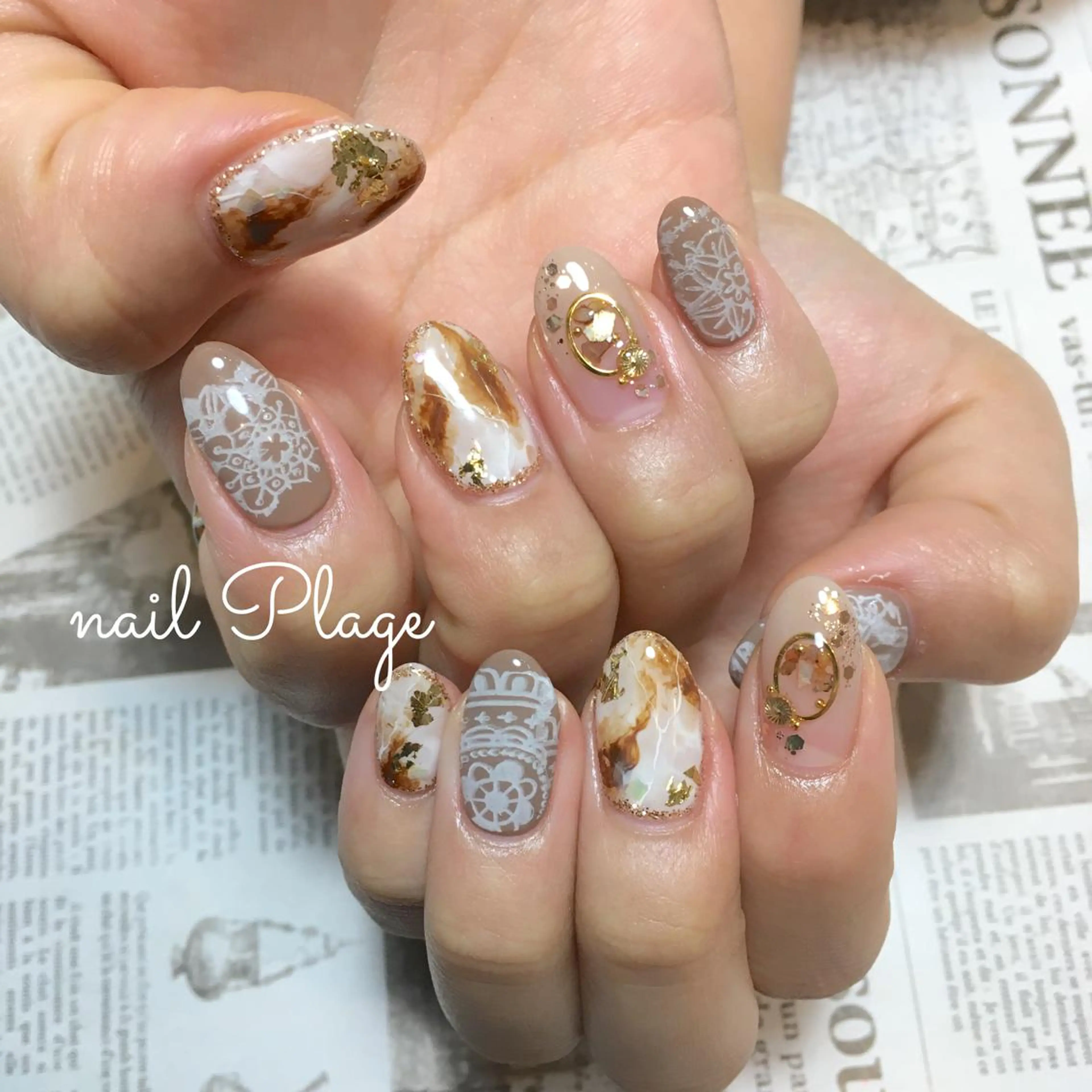 ネイル nail Plage Imai kanaのネイルデザイン