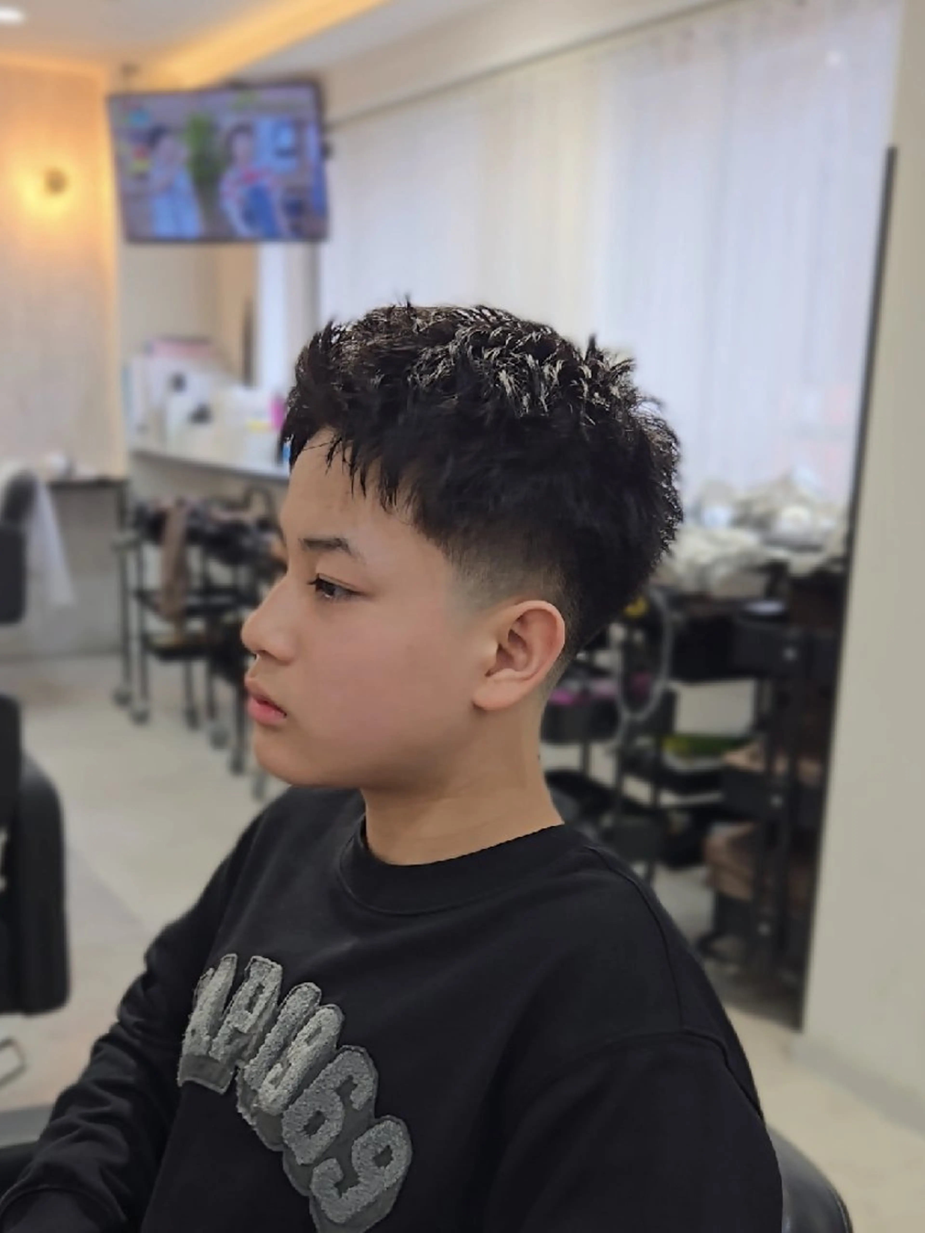 メンズ ショート カット ヘアセット LEN名古屋/パーマ 海外ヘア/メンズ特化のヘアスタイル