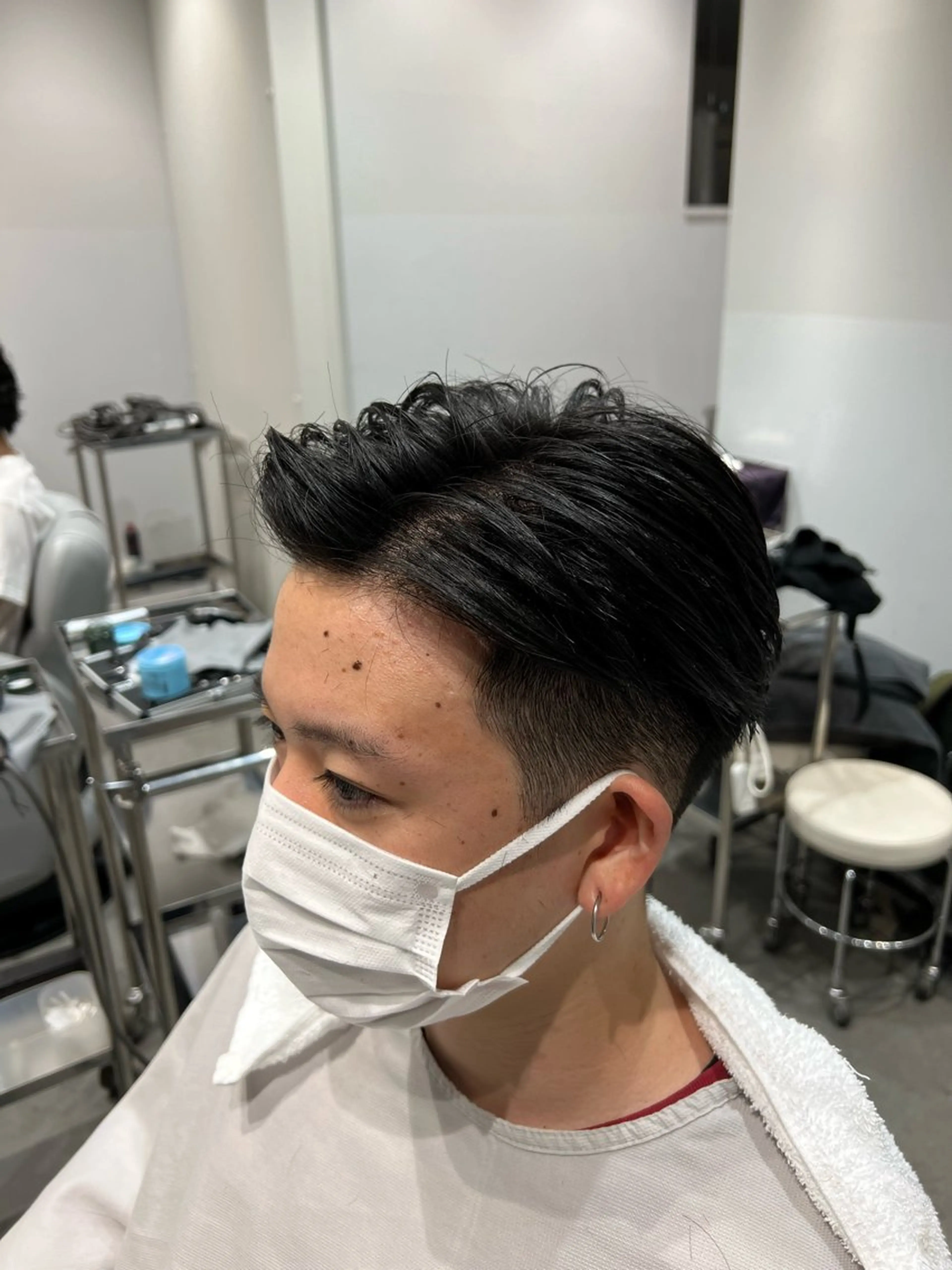 メンズ 七三 髪質改善/縮毛矯正 /メンズ/佐澤りょうのヘアスタイル