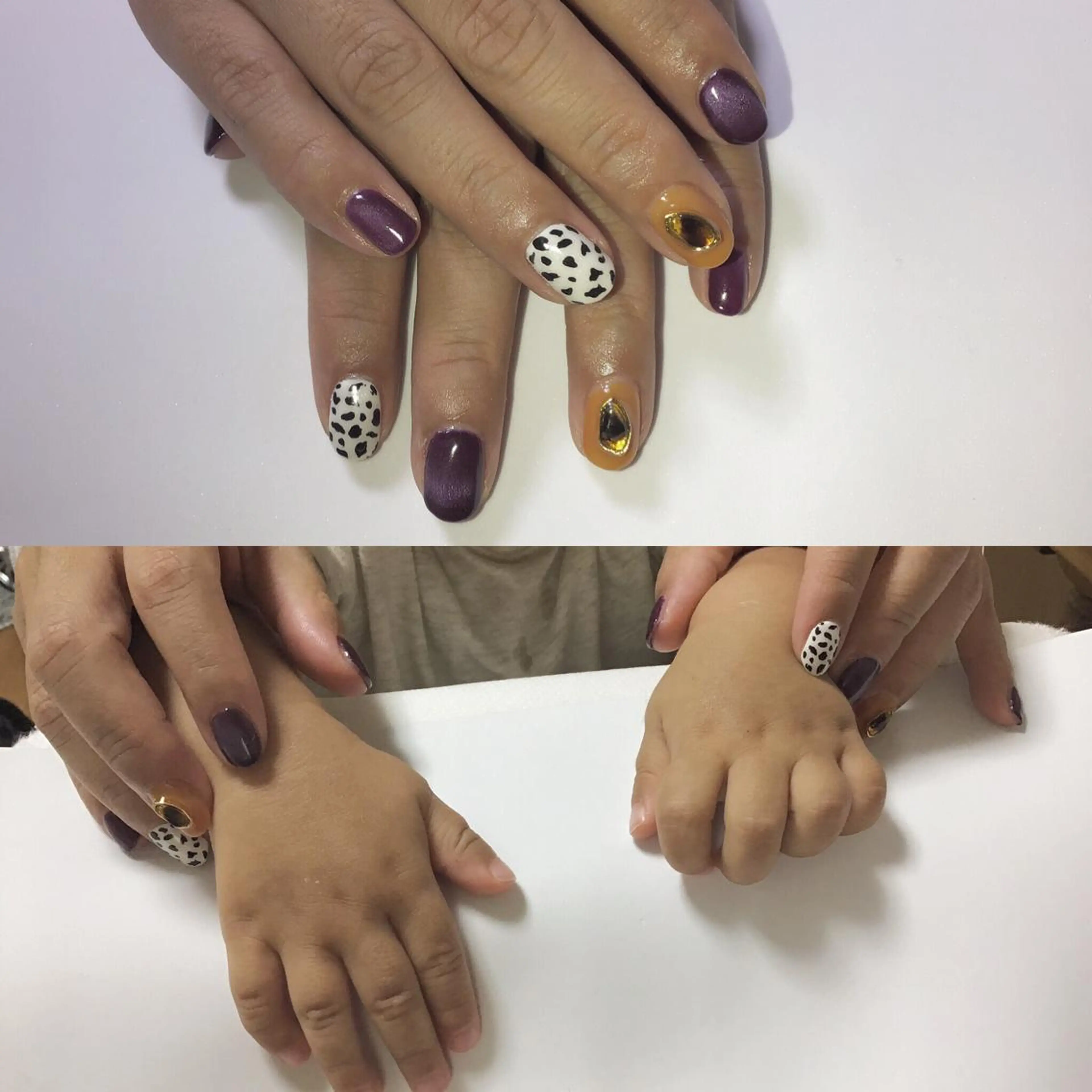 ネイル マグネットネイル gui amichanのネイルデザイン