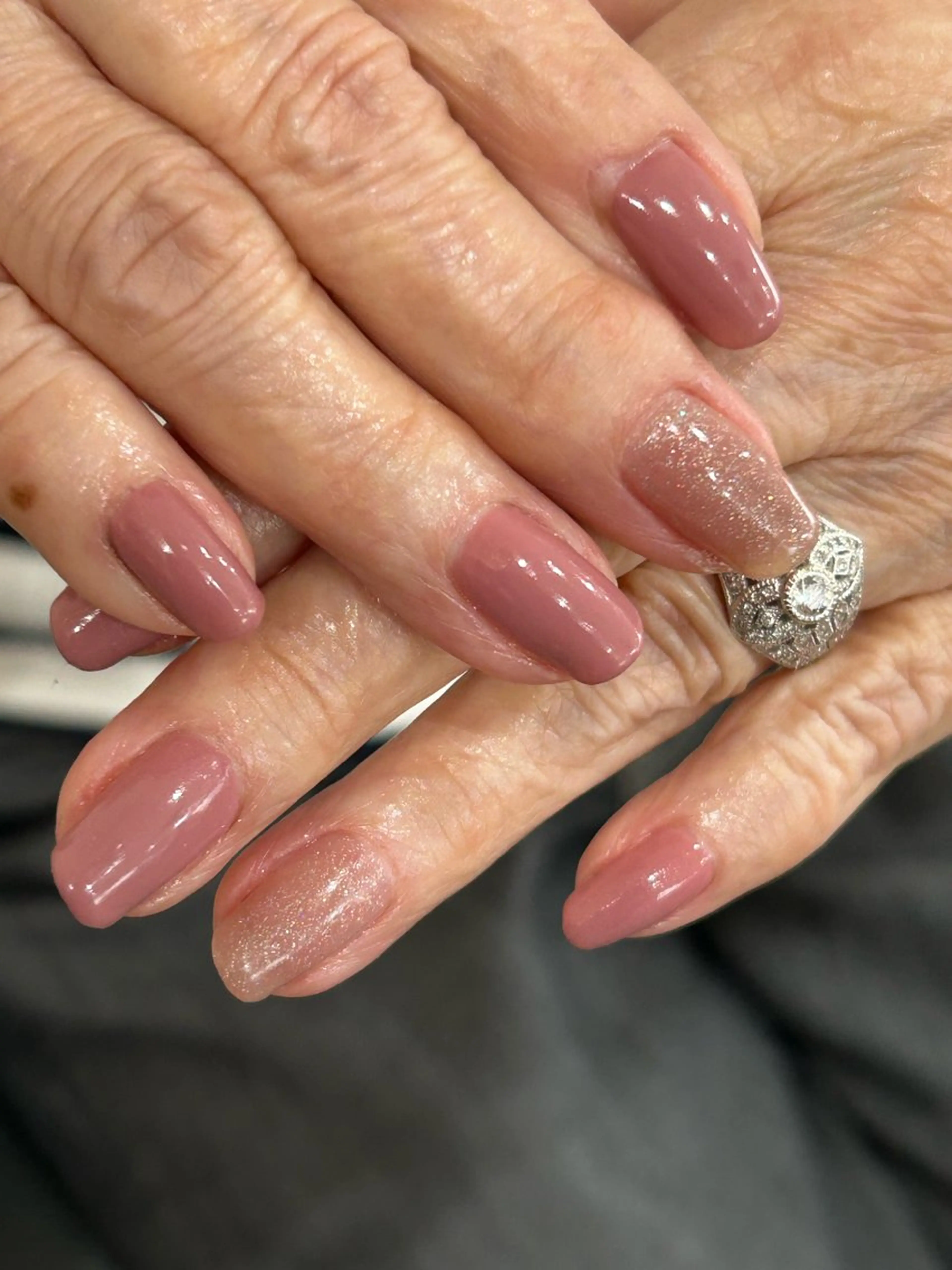 ネイル ワンカラーネイル 春ネイル MIHO nail_noahのネイルデザイン