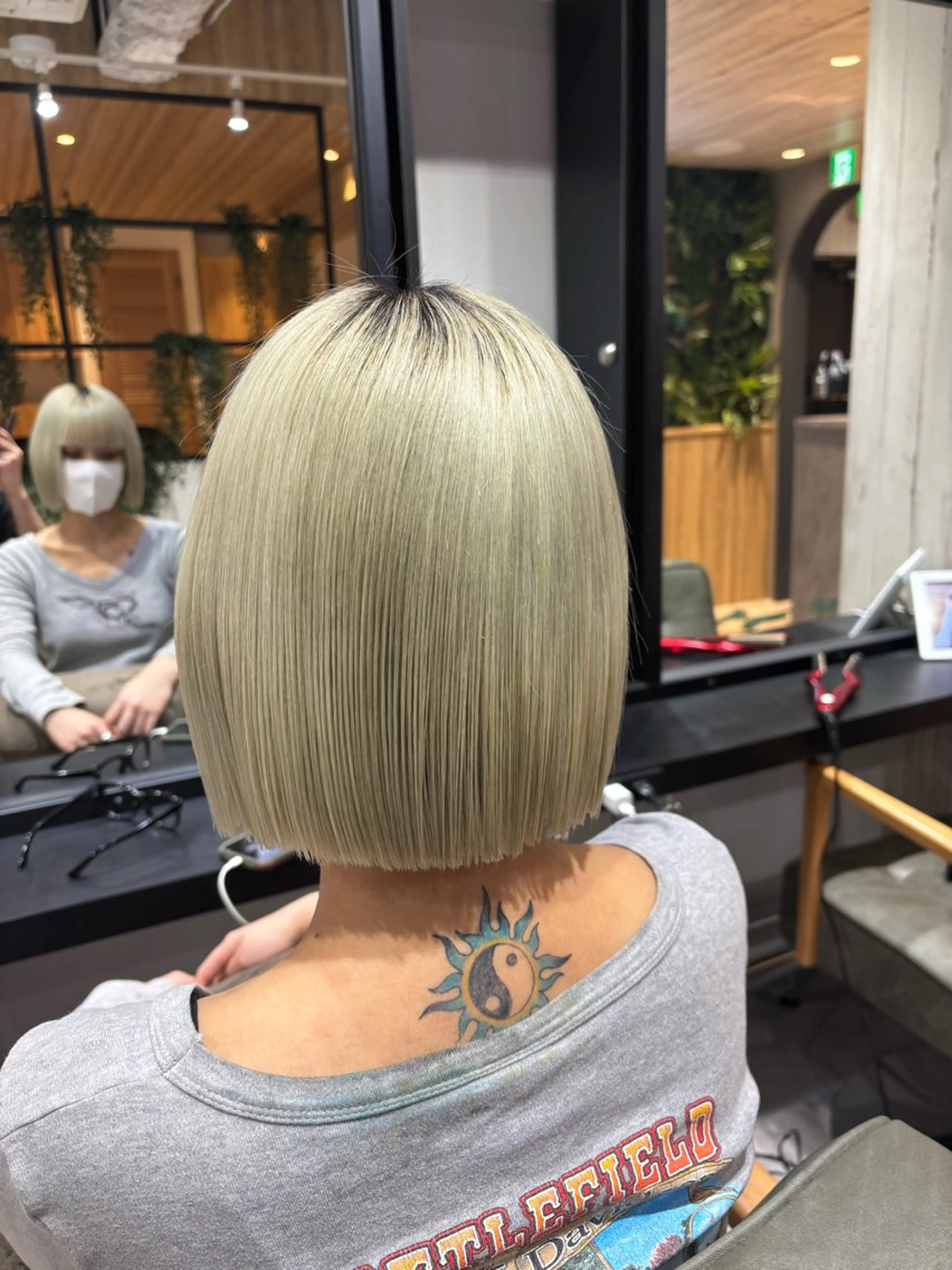 ショート カット ✨似合わせボブ✨ 縮毛矯正のヘアスタイル