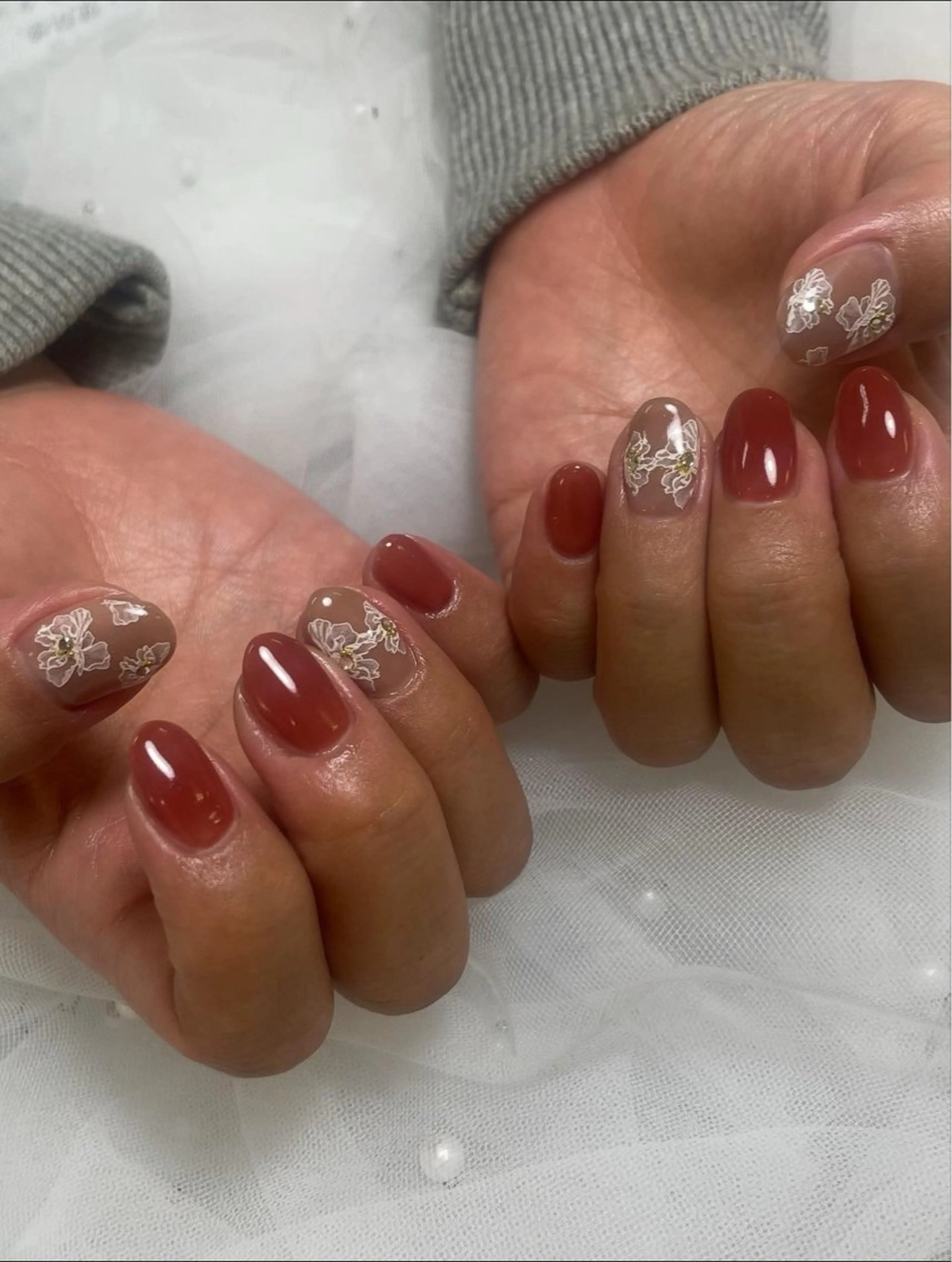 ネイル ハンドネイル フットネイル パーツたくさん🍓 SUMIのネイルデザイン