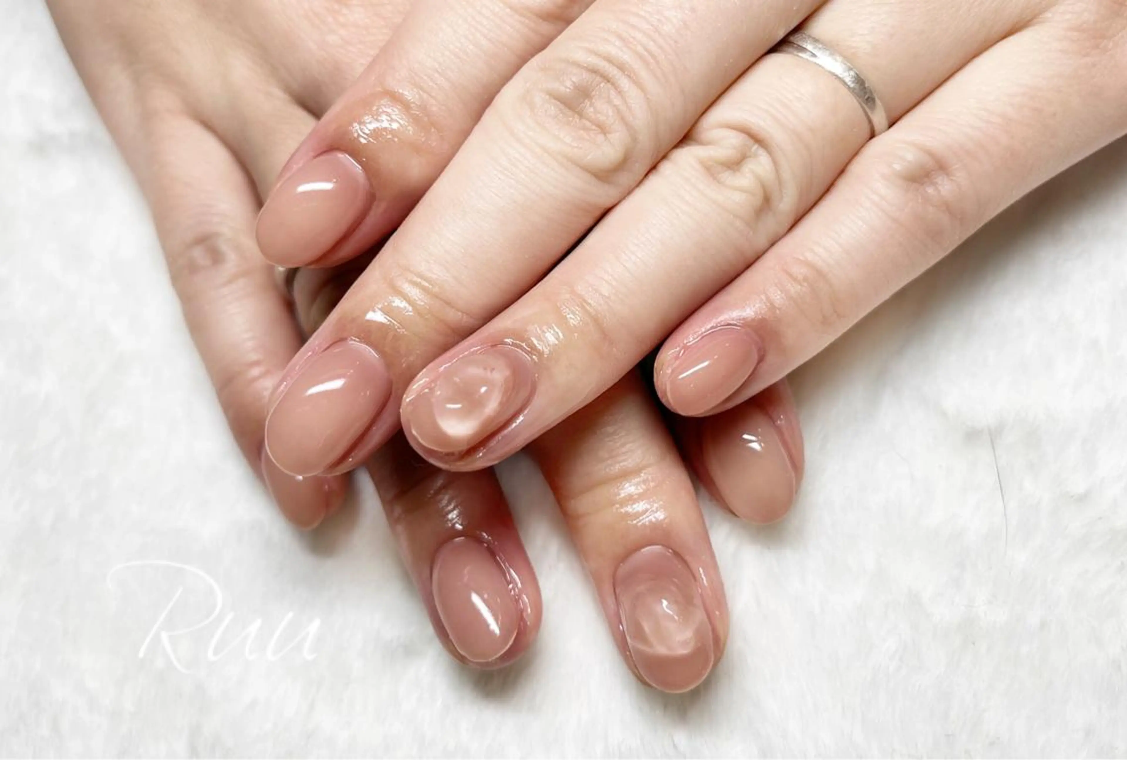 ネイル アートネイル フットネイル フレンチネイル キラキラネイル 韓国ネイル Nail salon Ruuのネイルデザイン