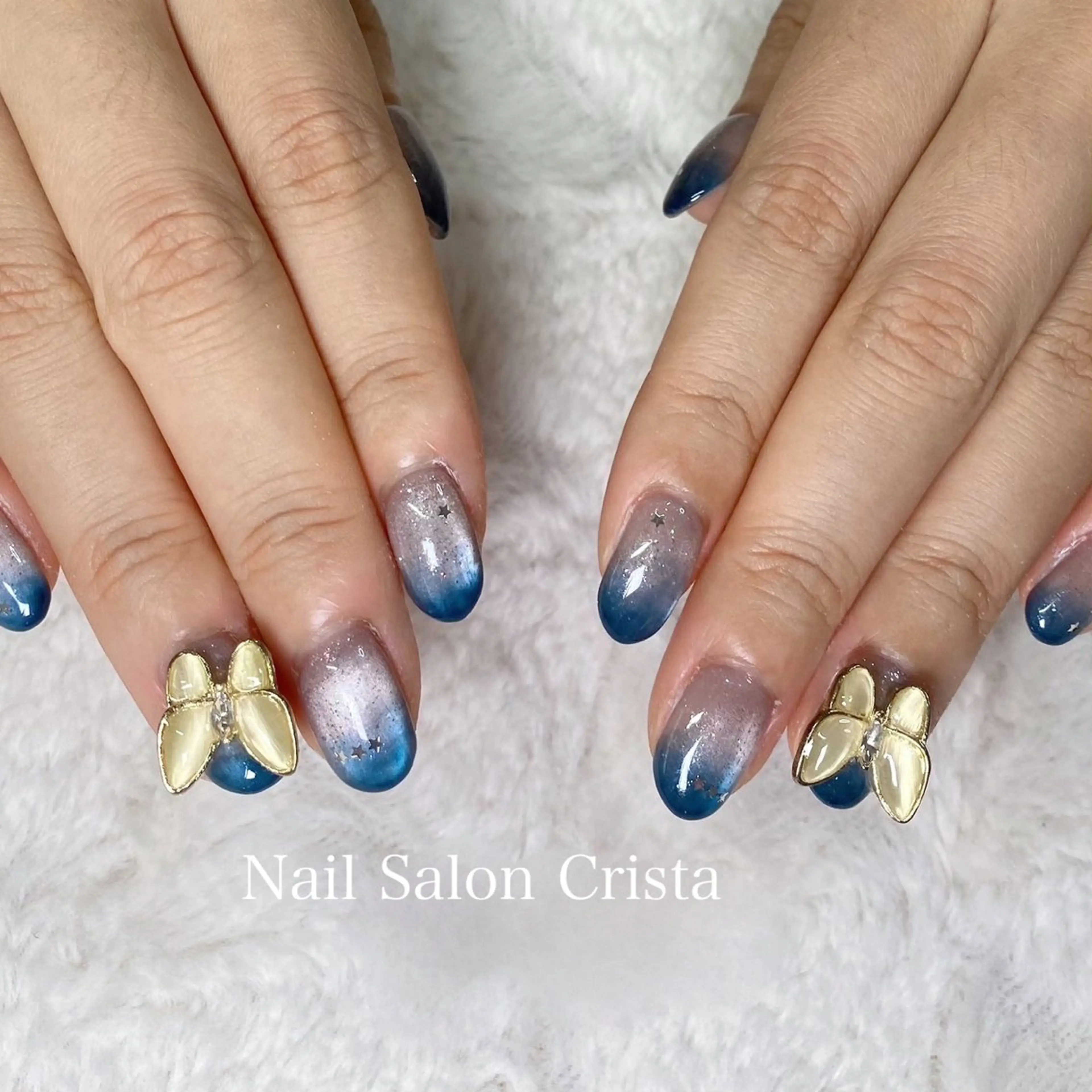ネイル ジェルネイル パラジェル ハンドネイル CRISTA MOMOのネイルデザイン