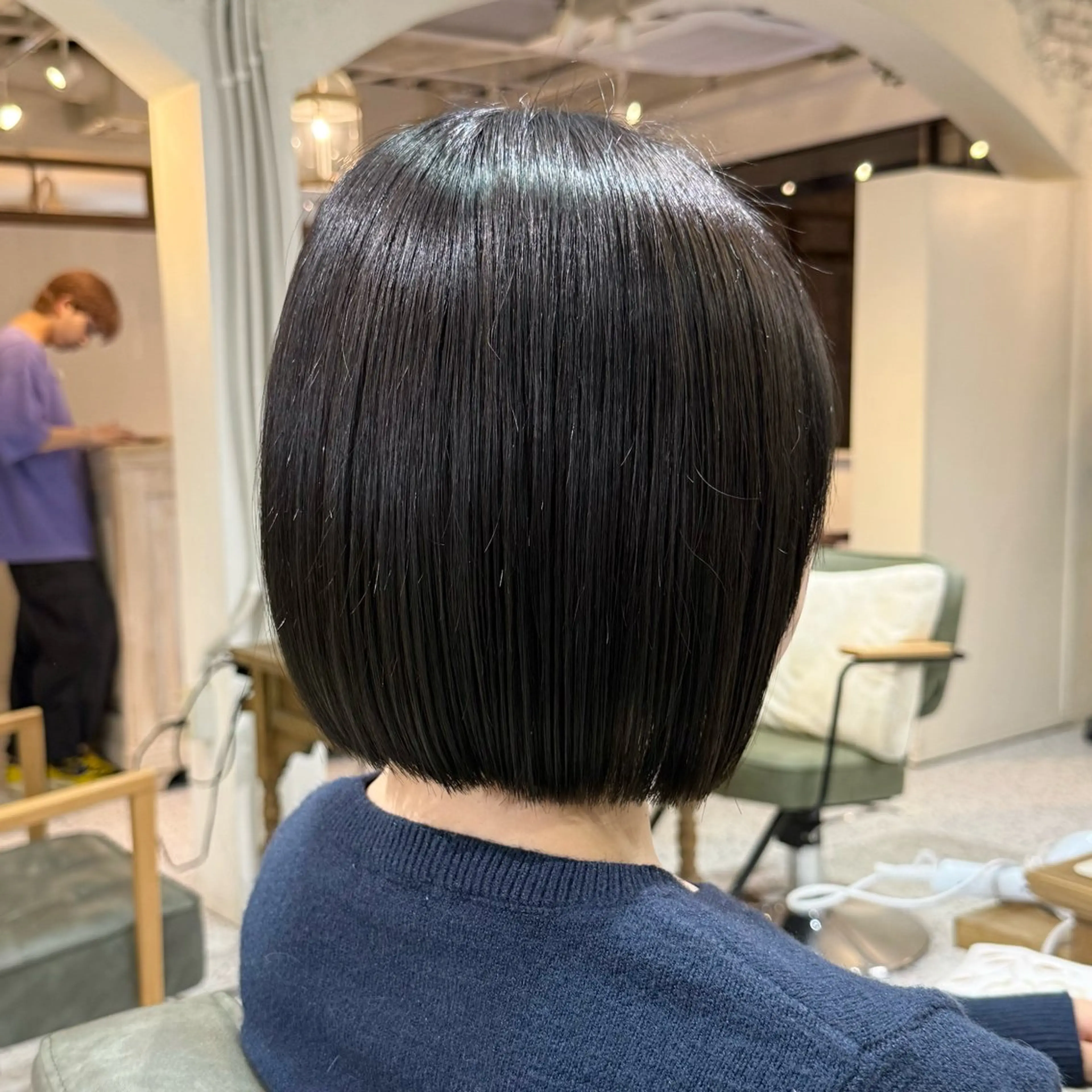 ミディアム ボブ 似合わせカット カット トリートメント 似合わせボブ🎀🫧 千葉 優希のヘアスタイル