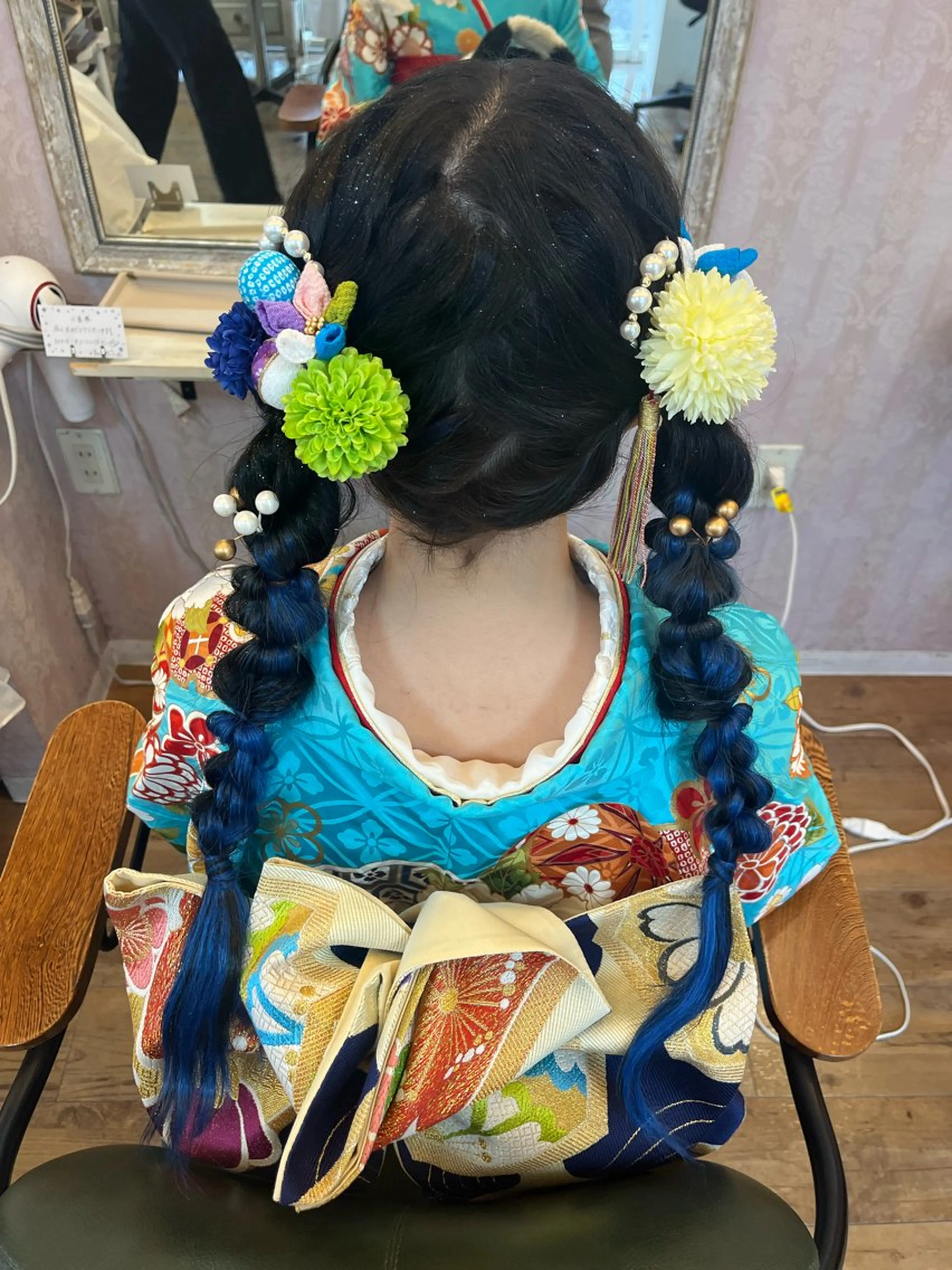 ロング ヘアアレンジ 伊藤 ひなののヘアスタイル