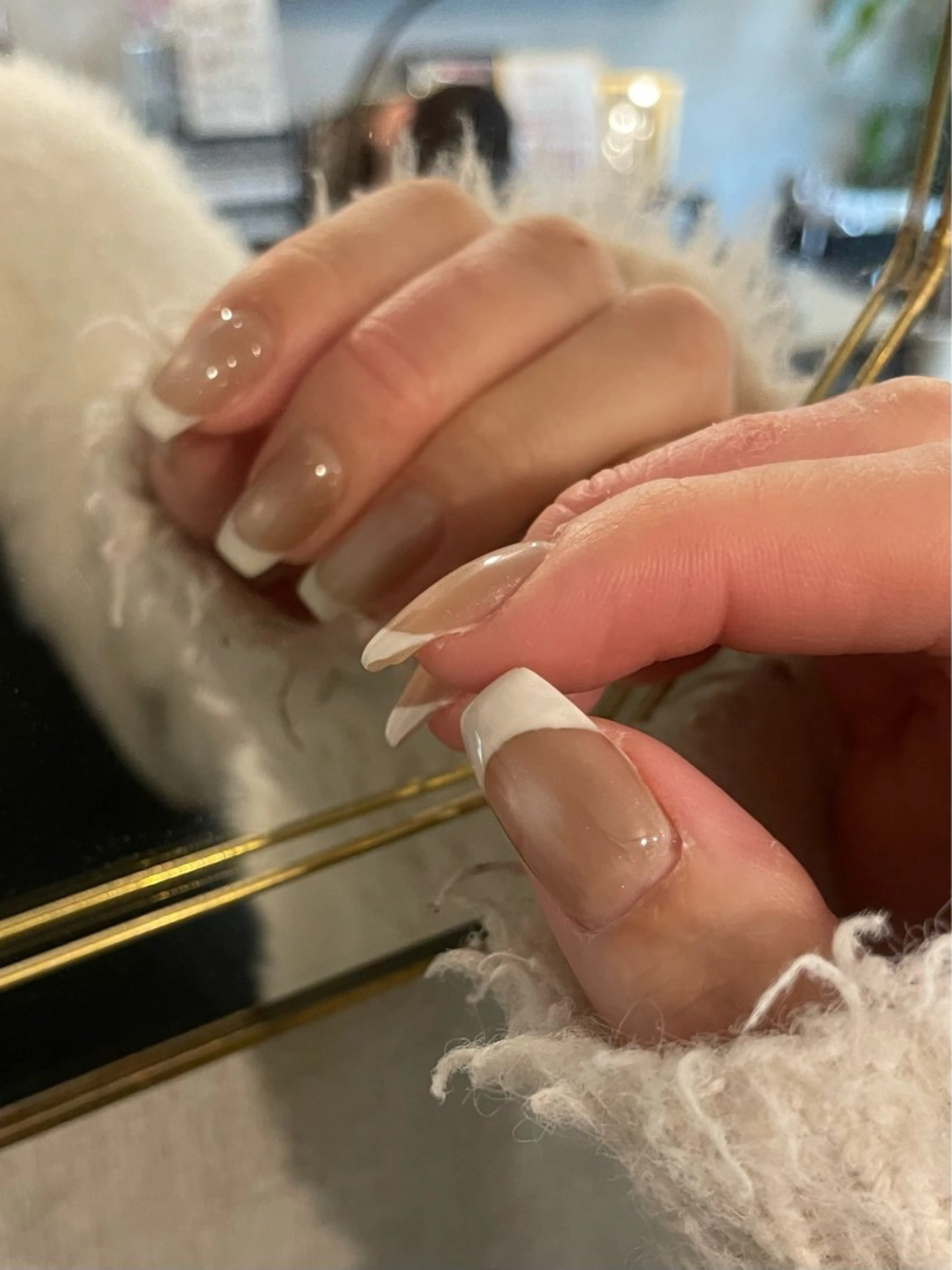 ネイル フレンチネイル atelier d Cocoのネイルデザイン