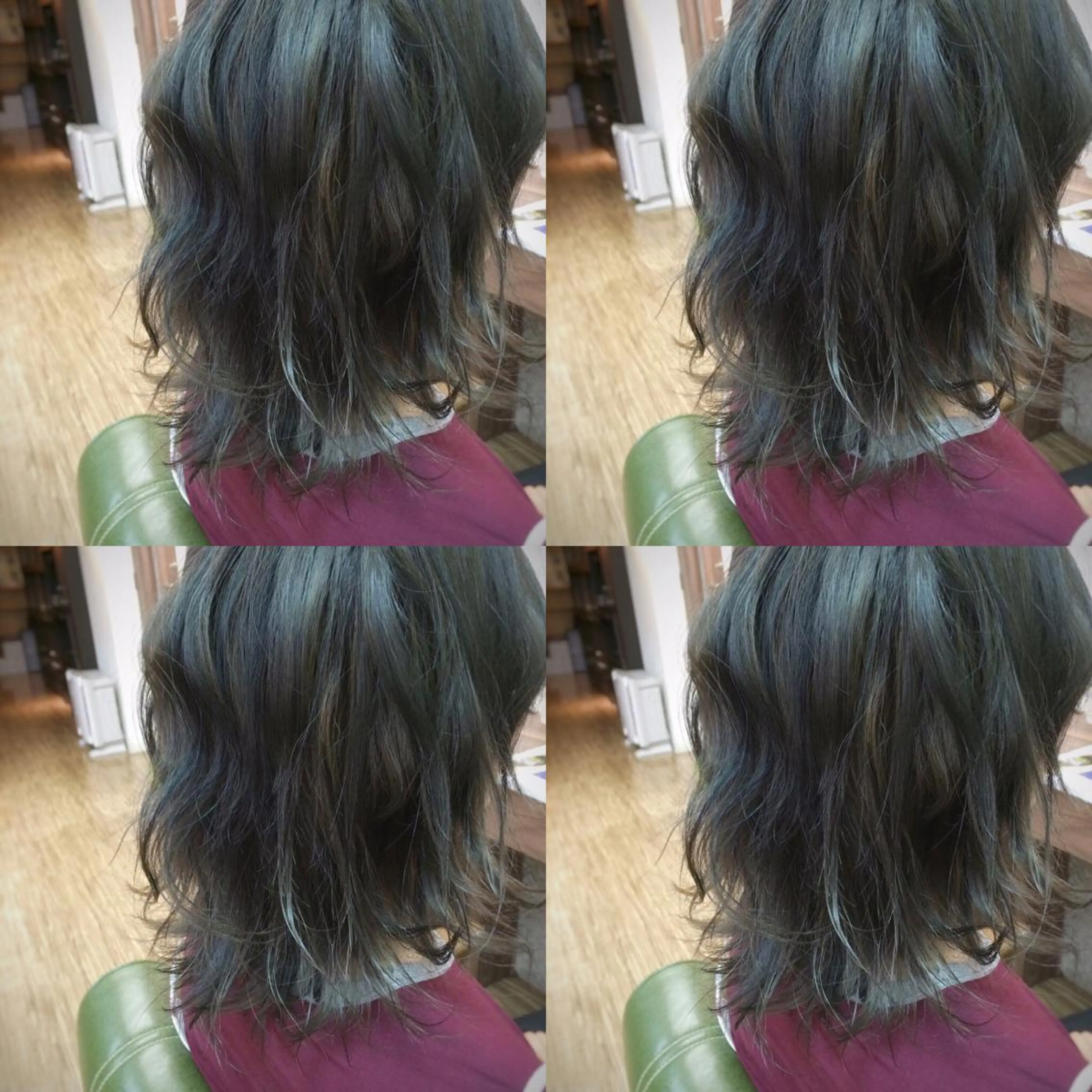 ショート ミディアム カラー アッシュ ブルーカラー ブルーアッシュ トリートメント This所属・🟦髪質改善6年 💊YAMAMOTOのヘアスタイル