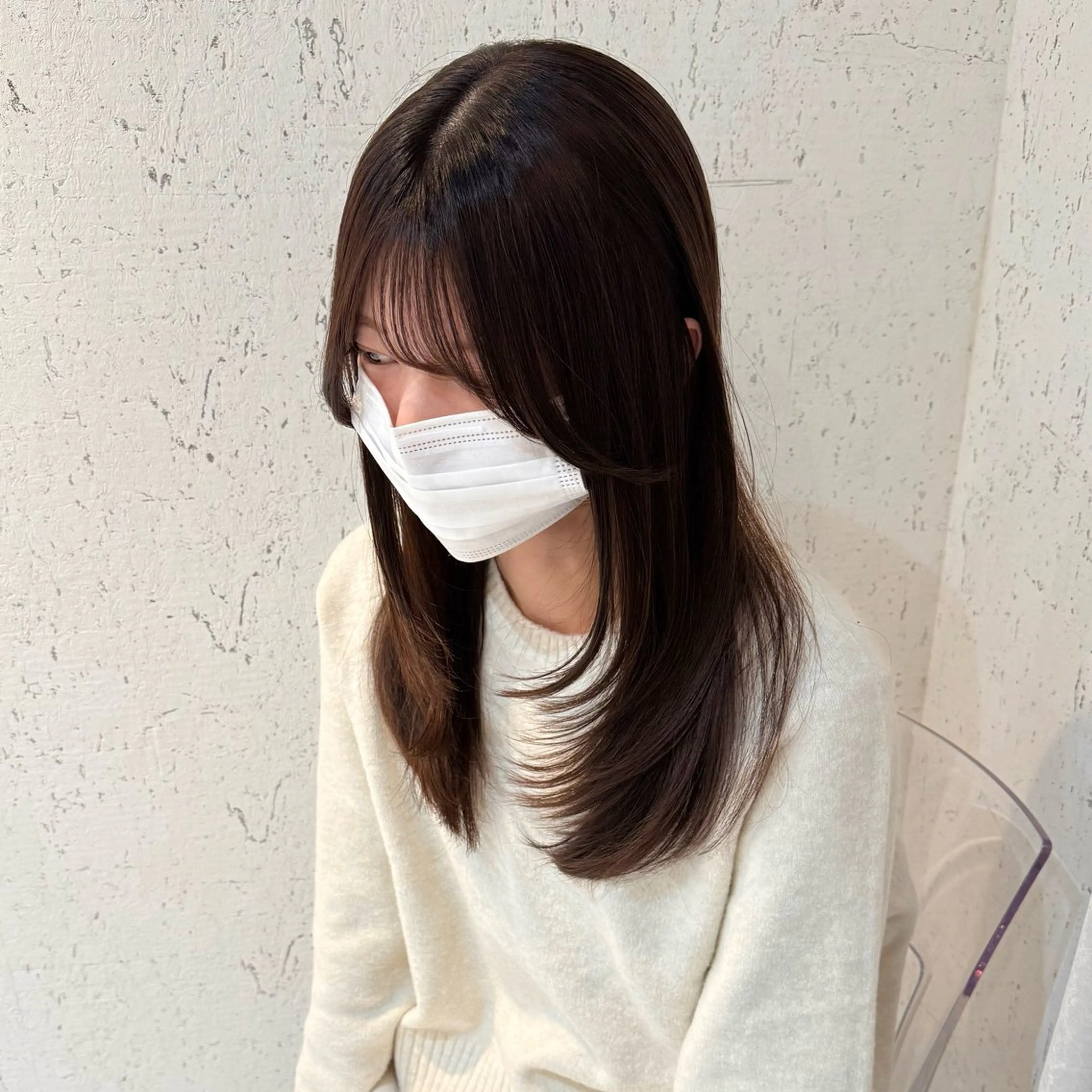 セミロング カラー カット ヘアカラー トリートメント mai / linoah˚✧のヘアスタイル