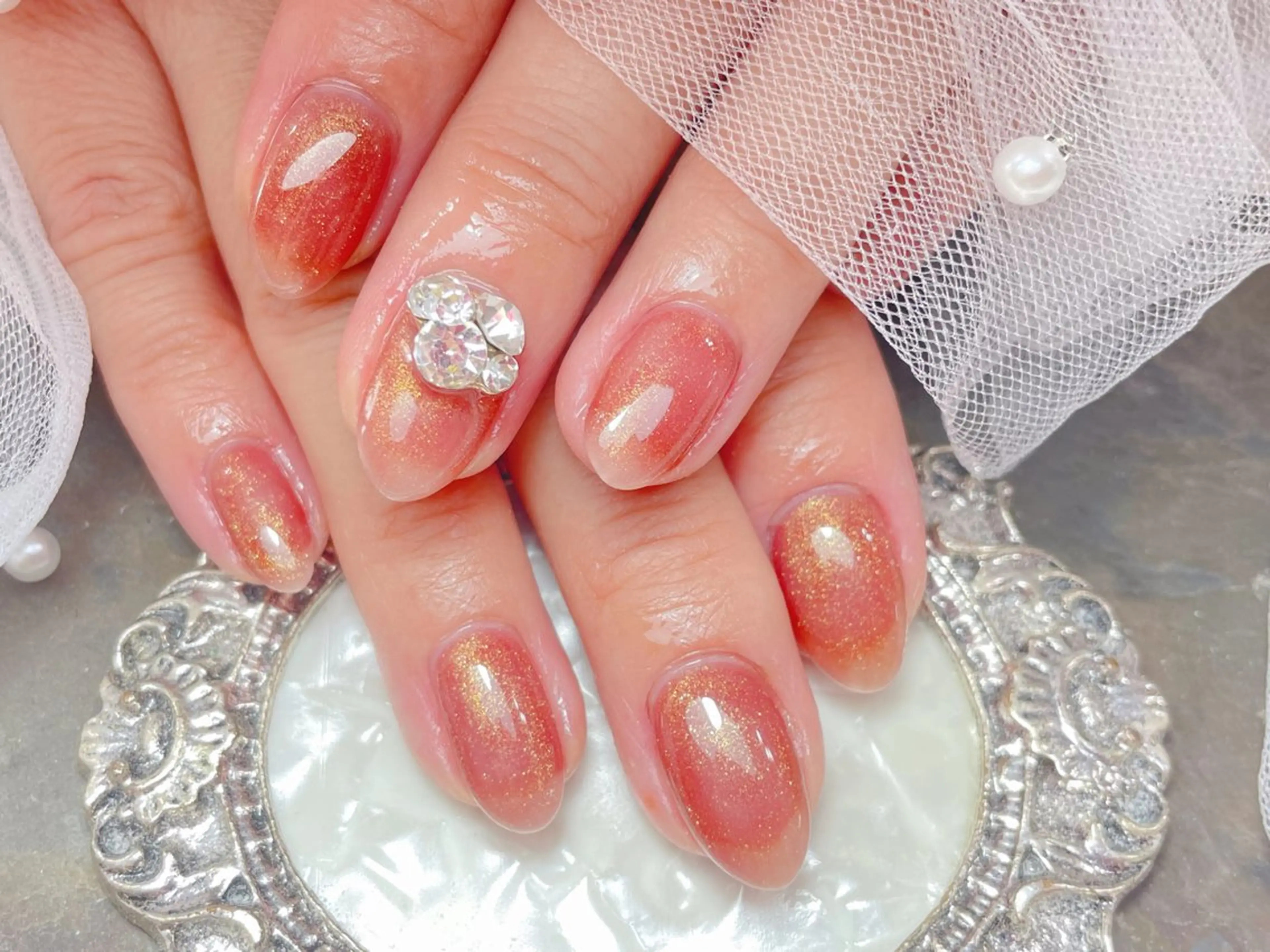 ネイル マジック ミラーのネイルデザイン