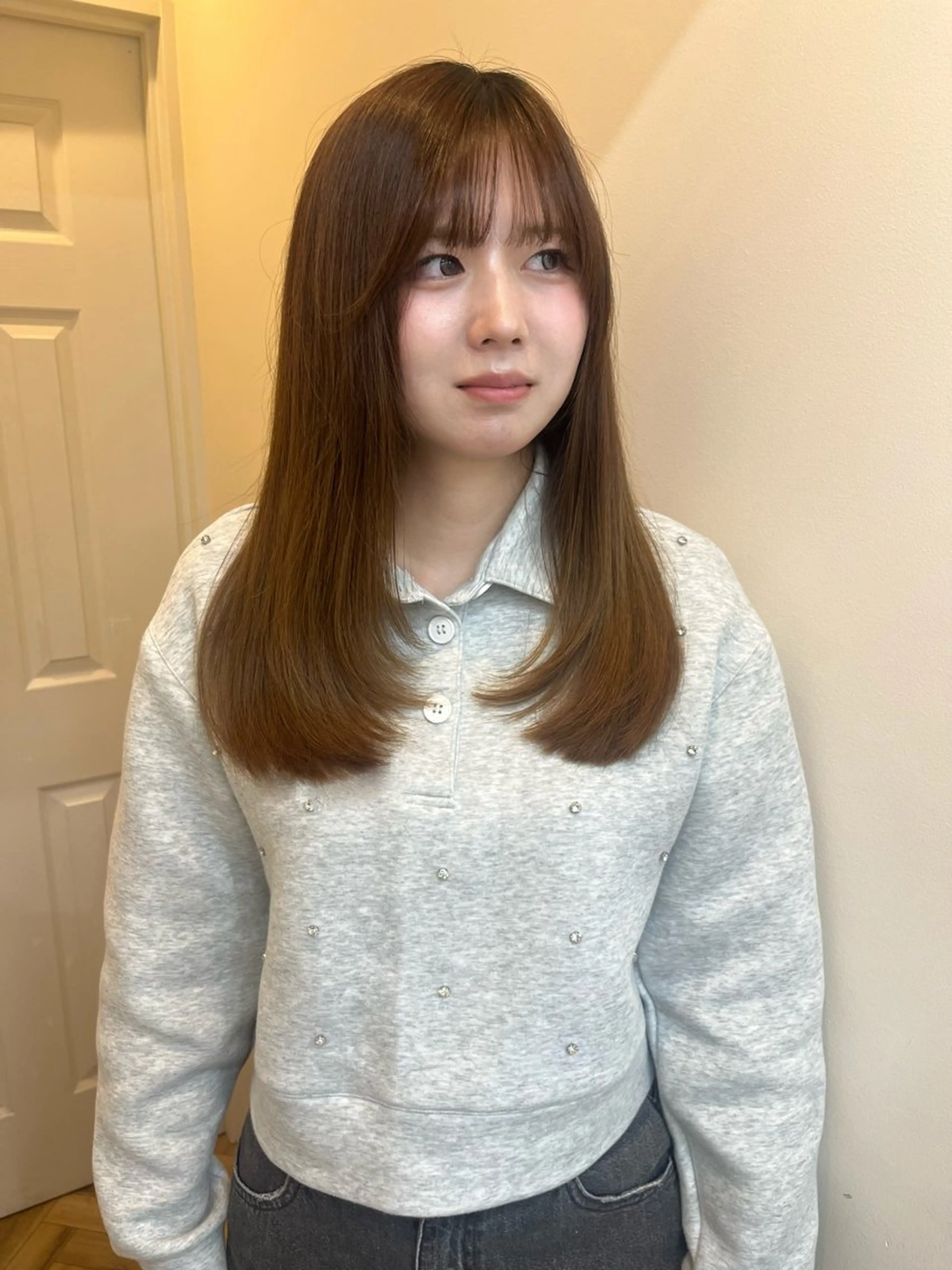 ロング カット yuka/ロング/ レイヤーカットモデルのヘアスタイル