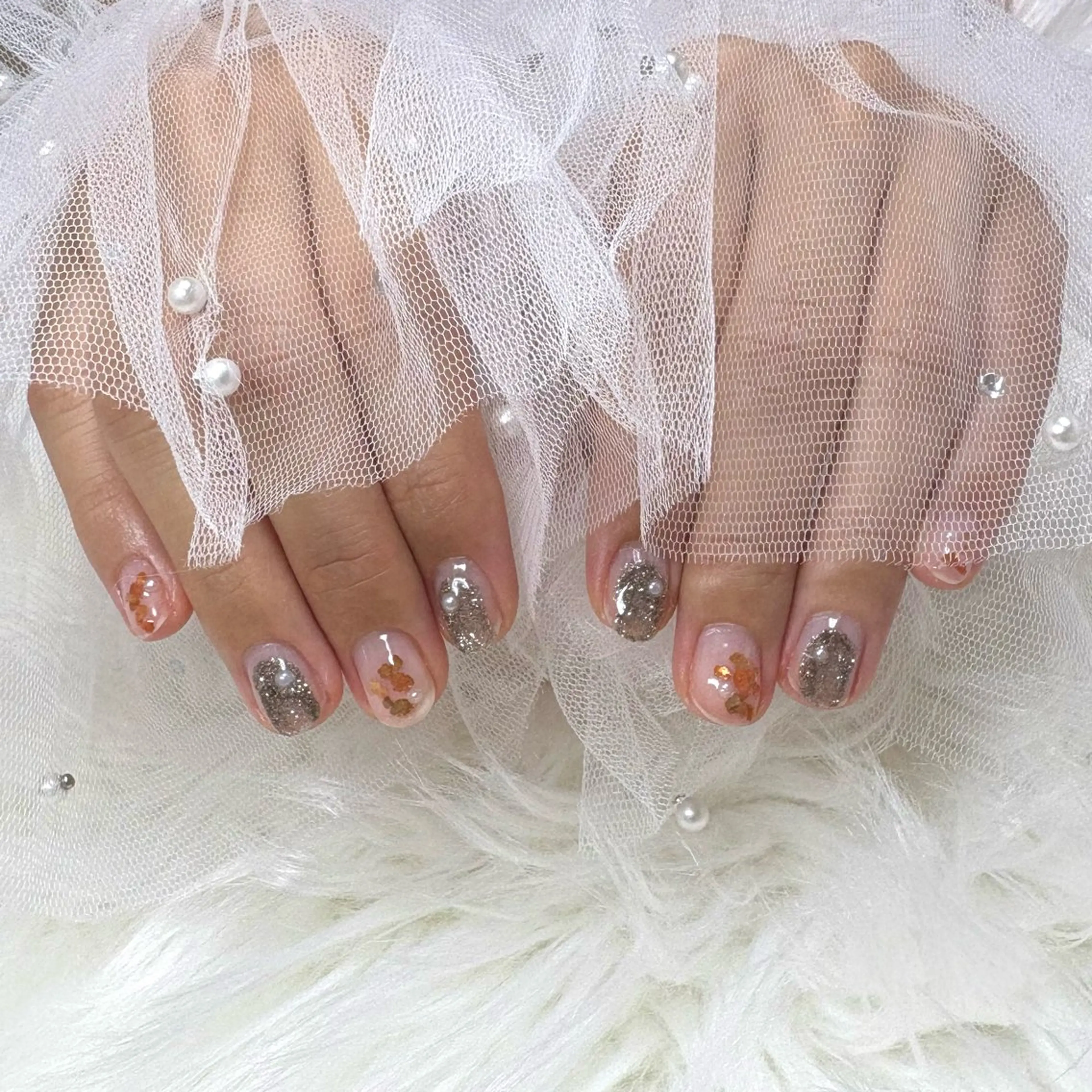 ネイル ぷっくりネイル ハンドネイル SHINE nail salonのネイルデザイン