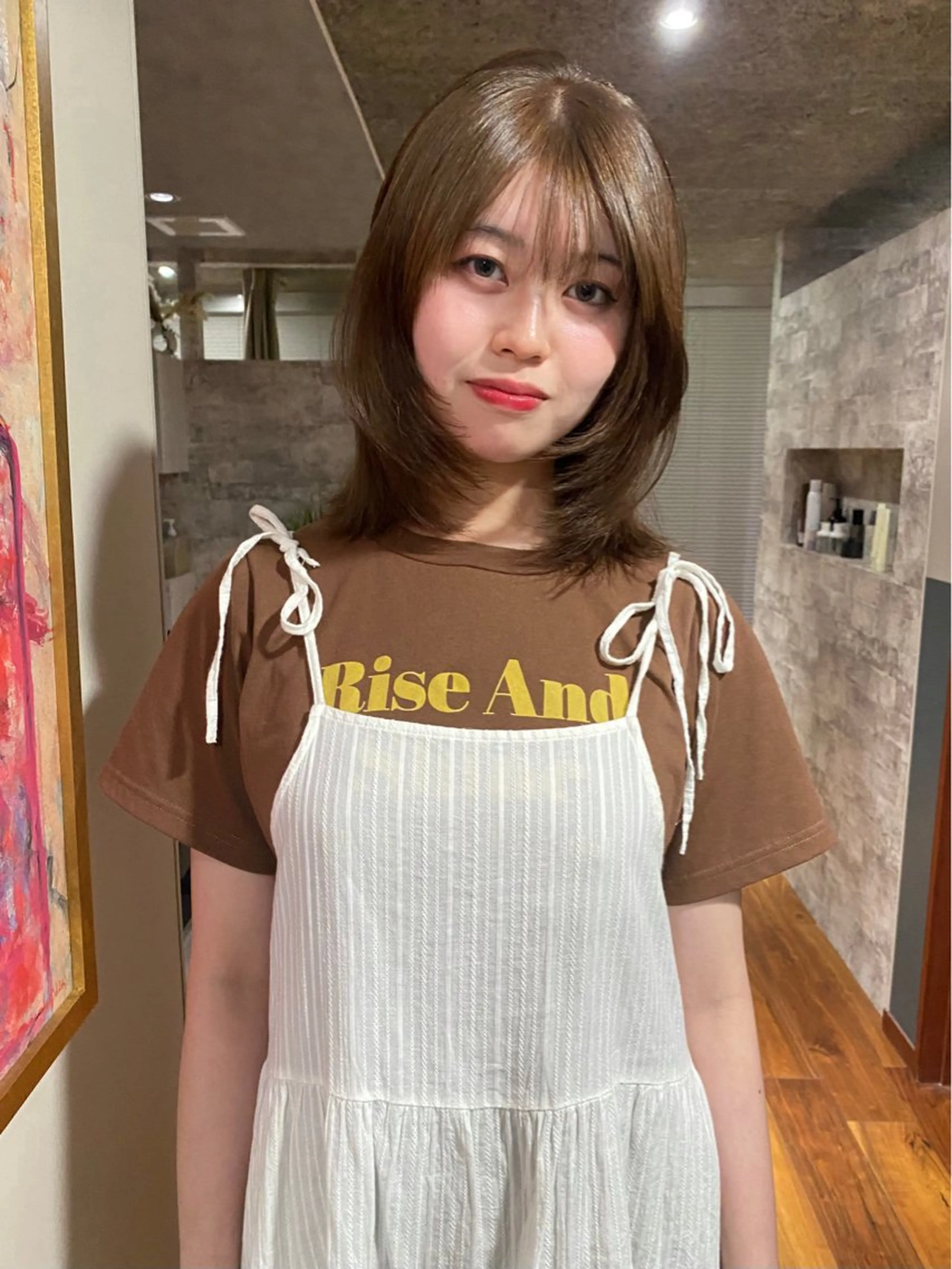 ショート カラー カット ヘアカラー トリートメント mai / linoah˚✧のヘアスタイル