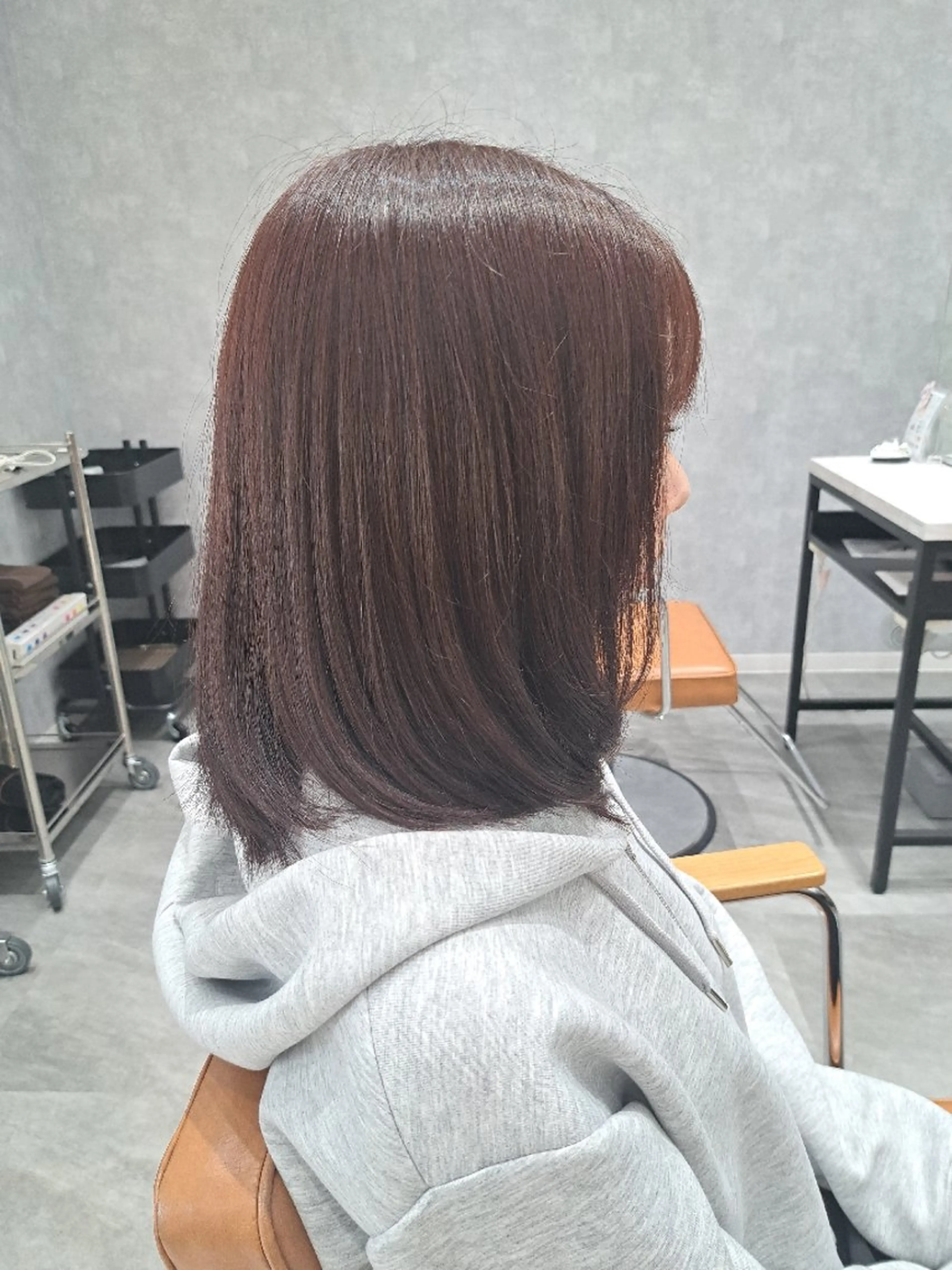 カラー ピンクカラー 関口 知佳のヘアスタイル