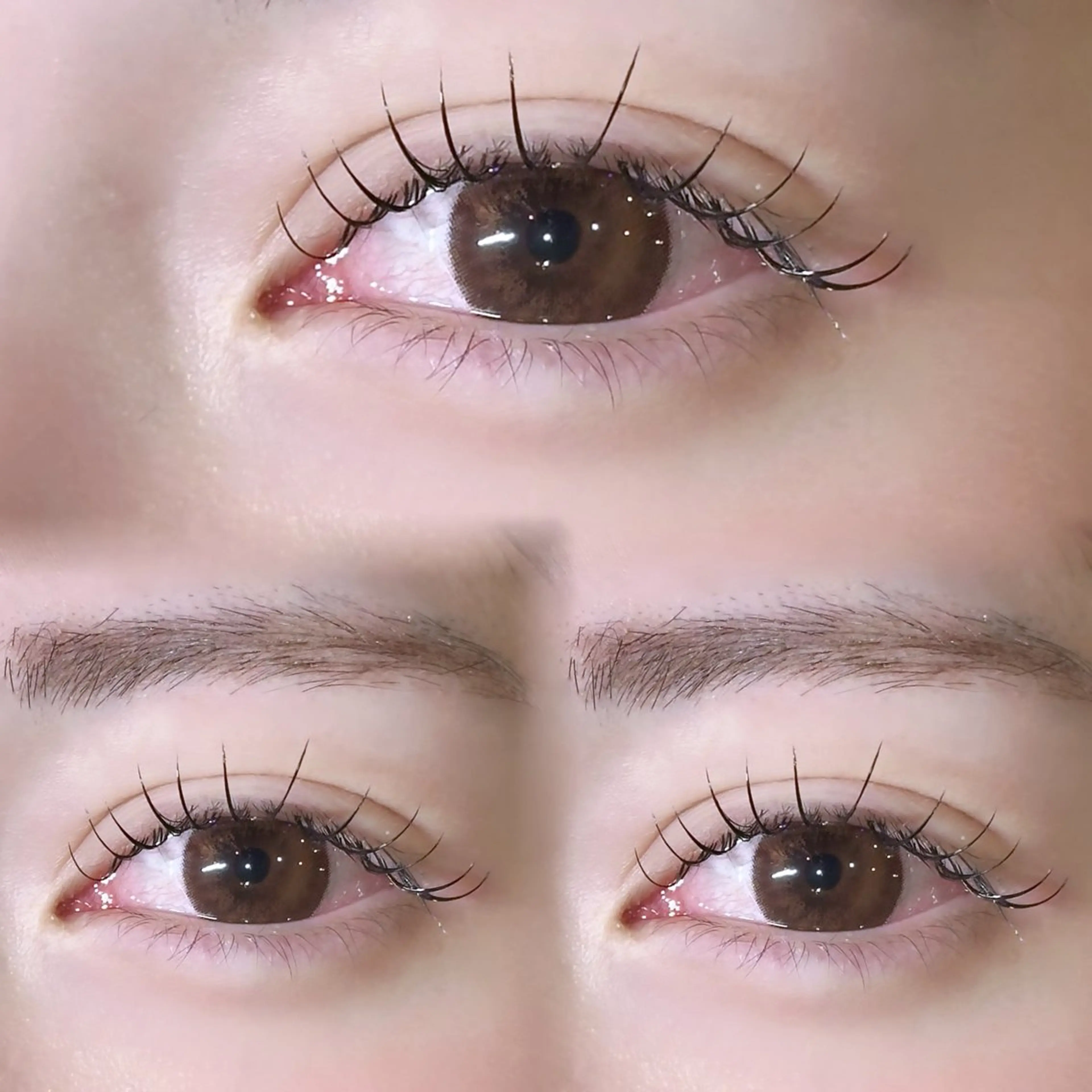 マツエク・マツパ フラットラッシュ 【MEPP】たにわき ゆうなの眉毛・アイブロウイメージ