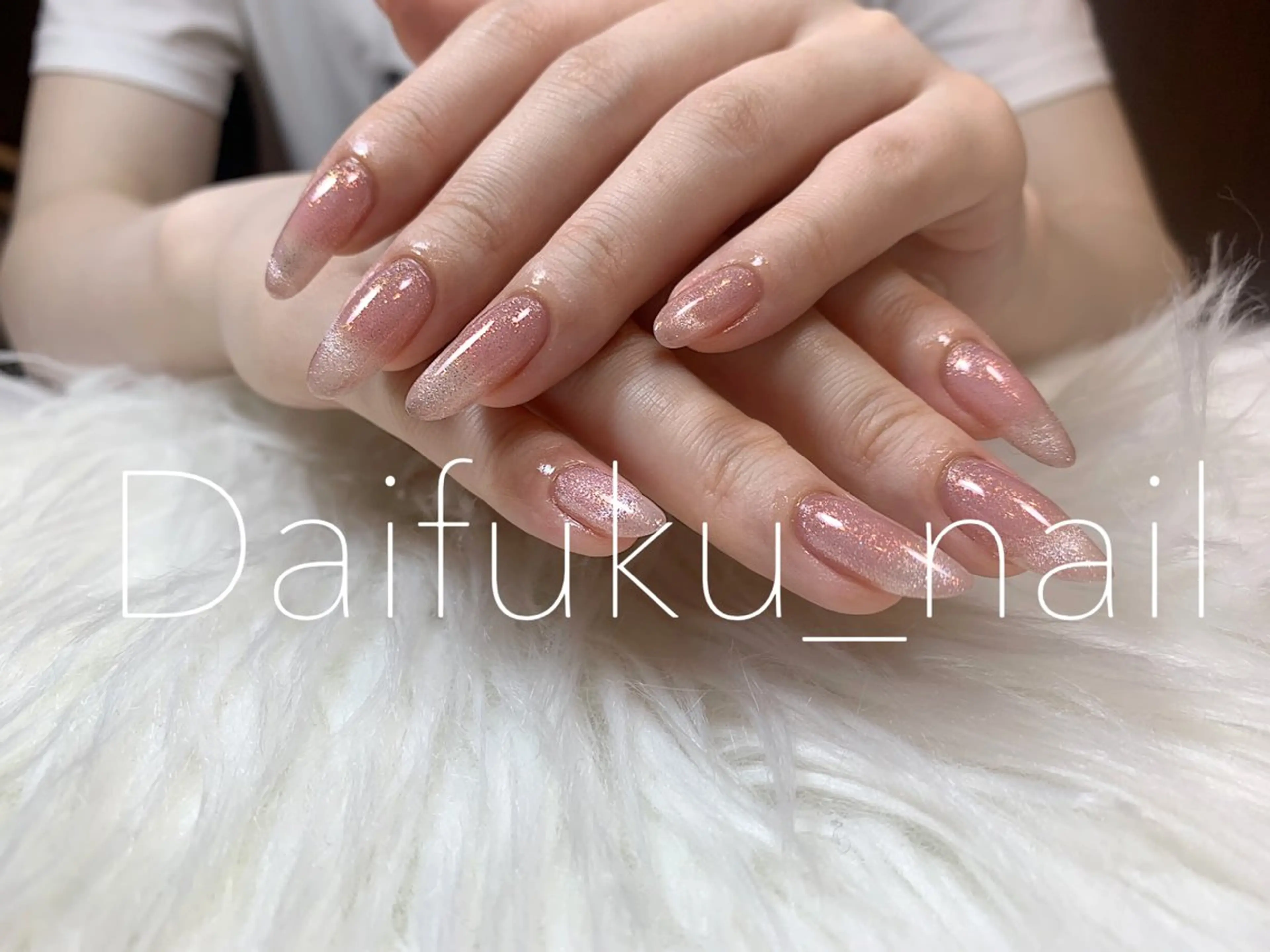 ミディアム ハンドネイル Daifuku nailsのネイルデザイン