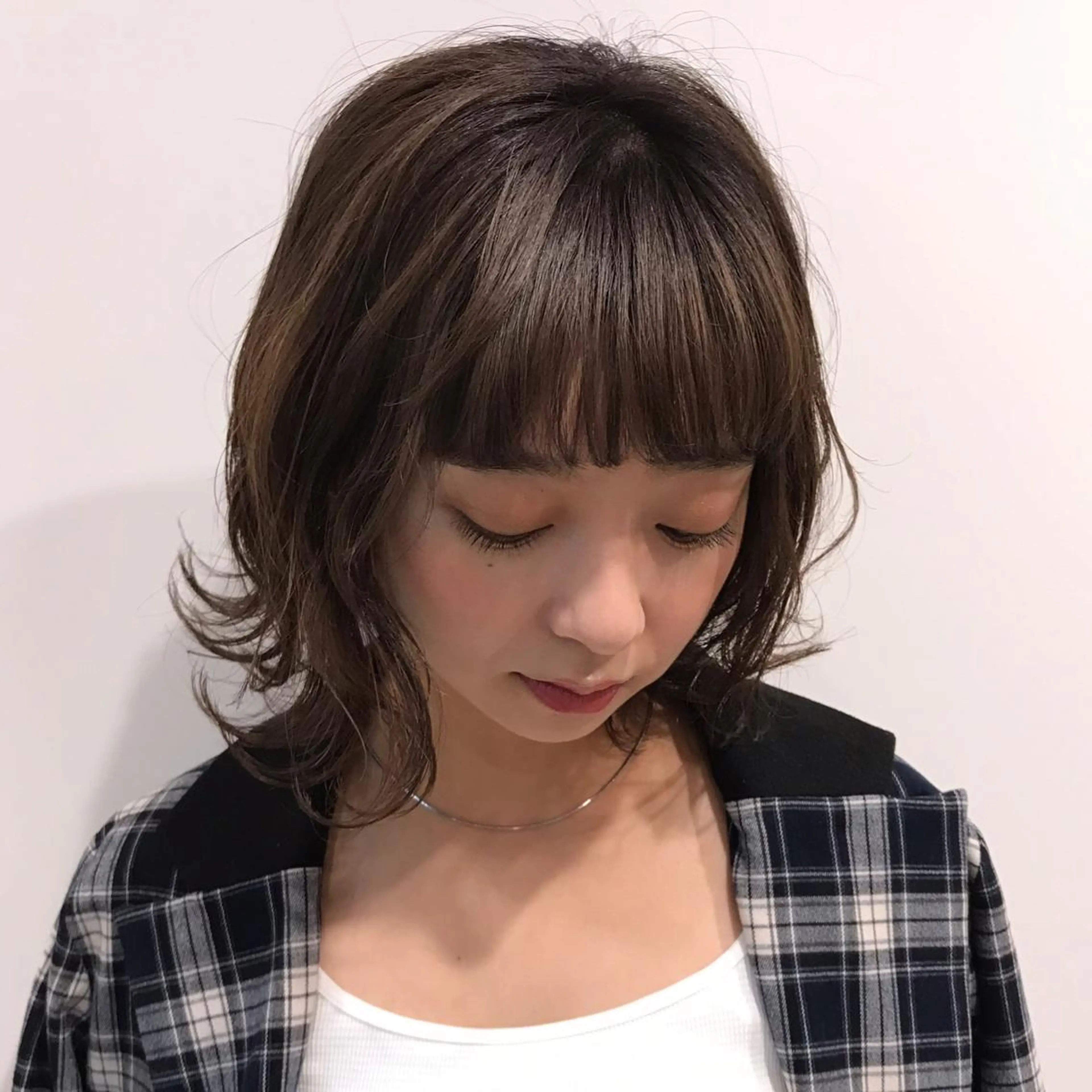 ショート レイヤー/大人ボブ 渡邉【日吉美容室】のヘアスタイル