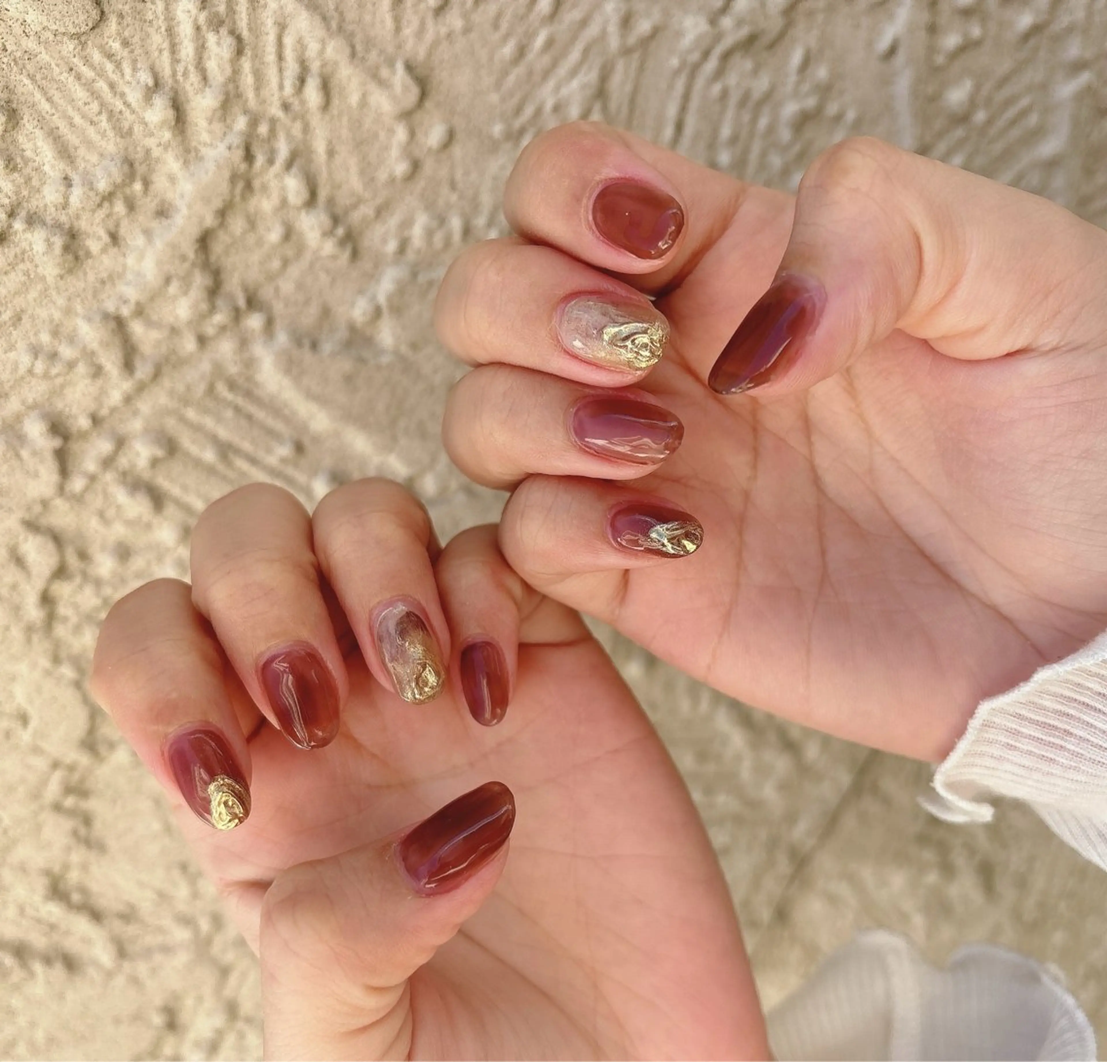 ネイル アートネイル ニュアンスネイル ワンカラーネイル シンプルネイル ハンドネイル nails 🎀meのネイルデザイン