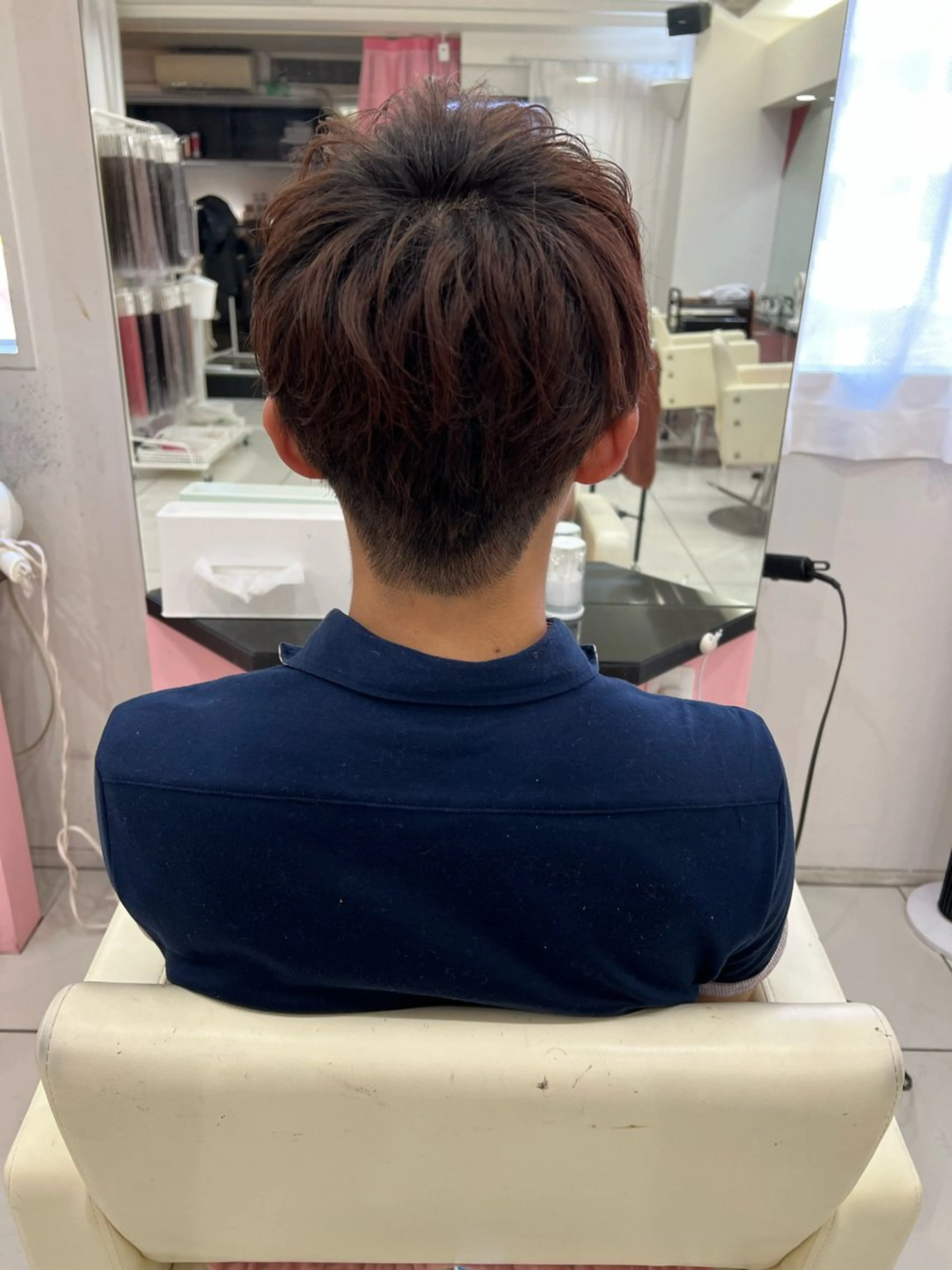 ショート season エクステ/ヘアカラーのヘアスタイル