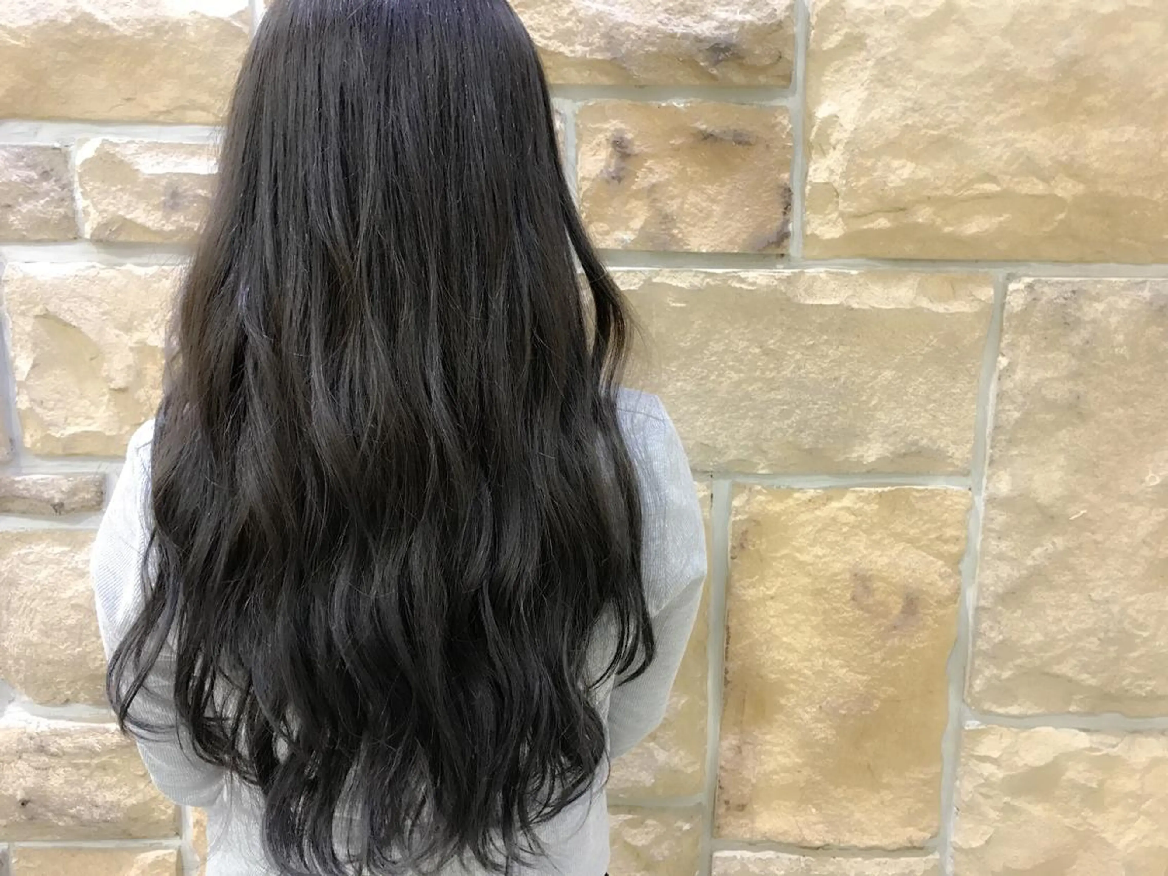 ロング カラー アッシュ シルバー シルバーアッシュ 💎✨️NoVal by siestaのヘアスタイル