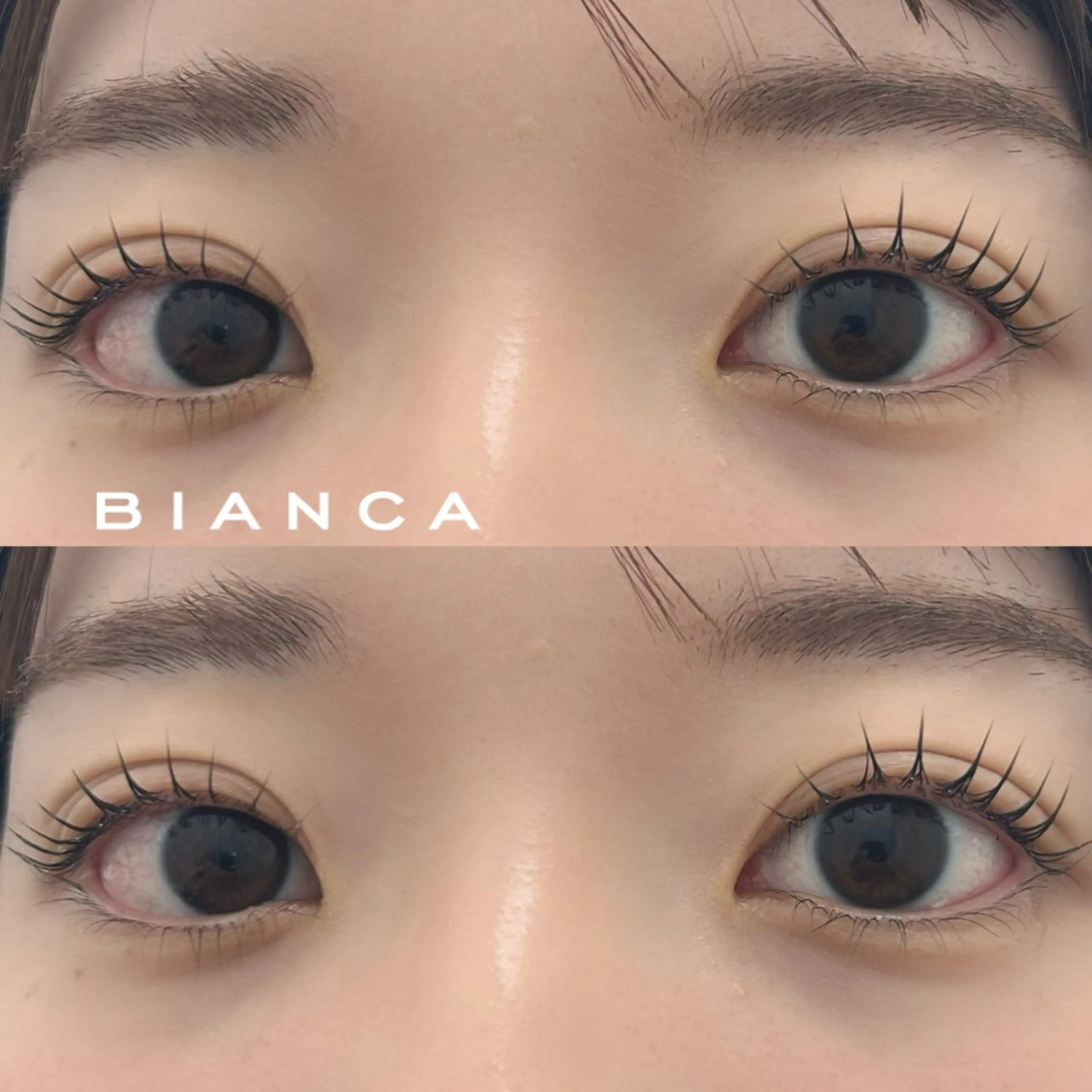 マツエク・マツパ 束感まつ毛 🌱‬Bianca 大宮店 MAEDAのマツエク・マツパデザイン