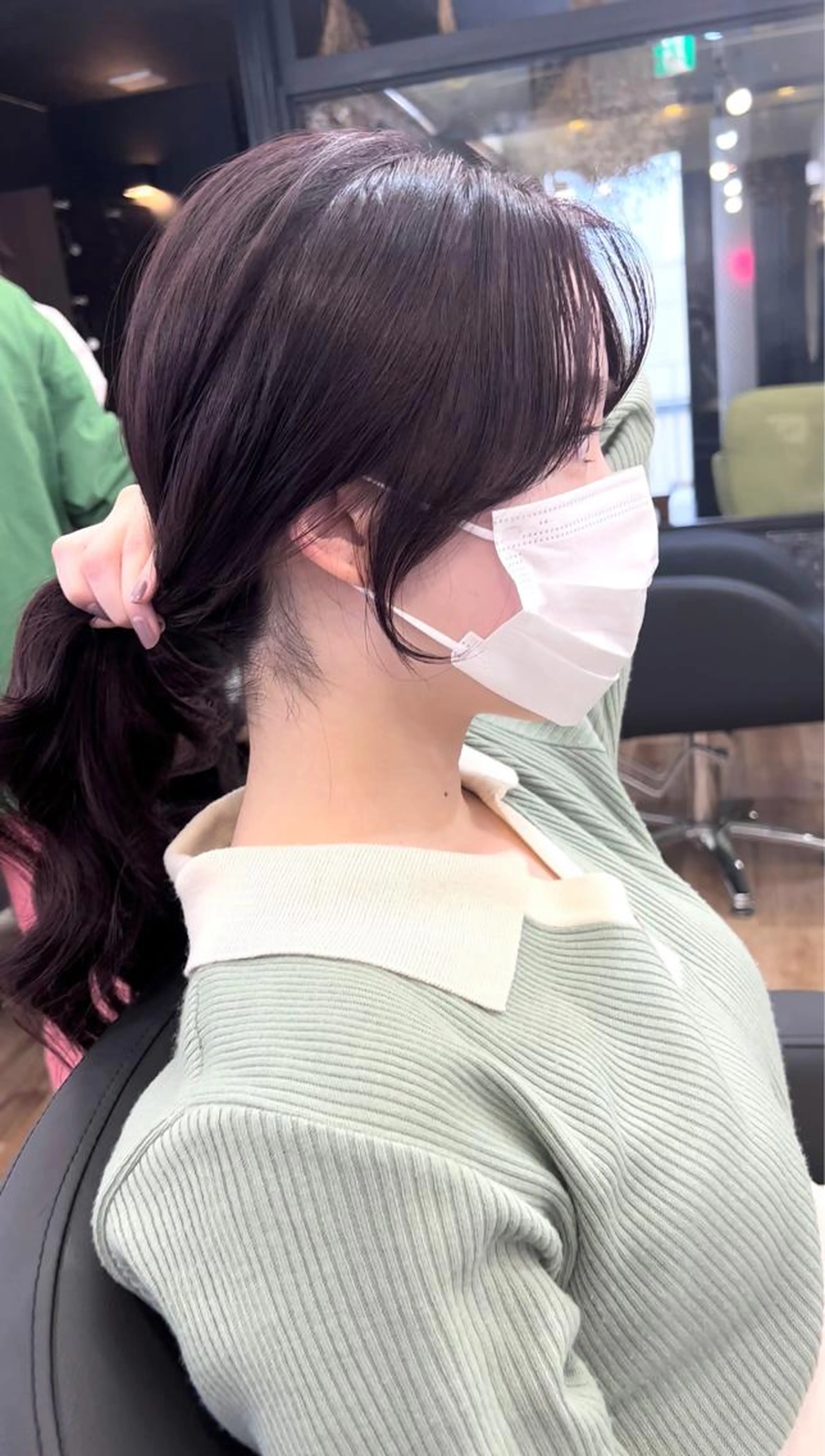 前髪➕お顔周りカット・おくれ毛カットの写真