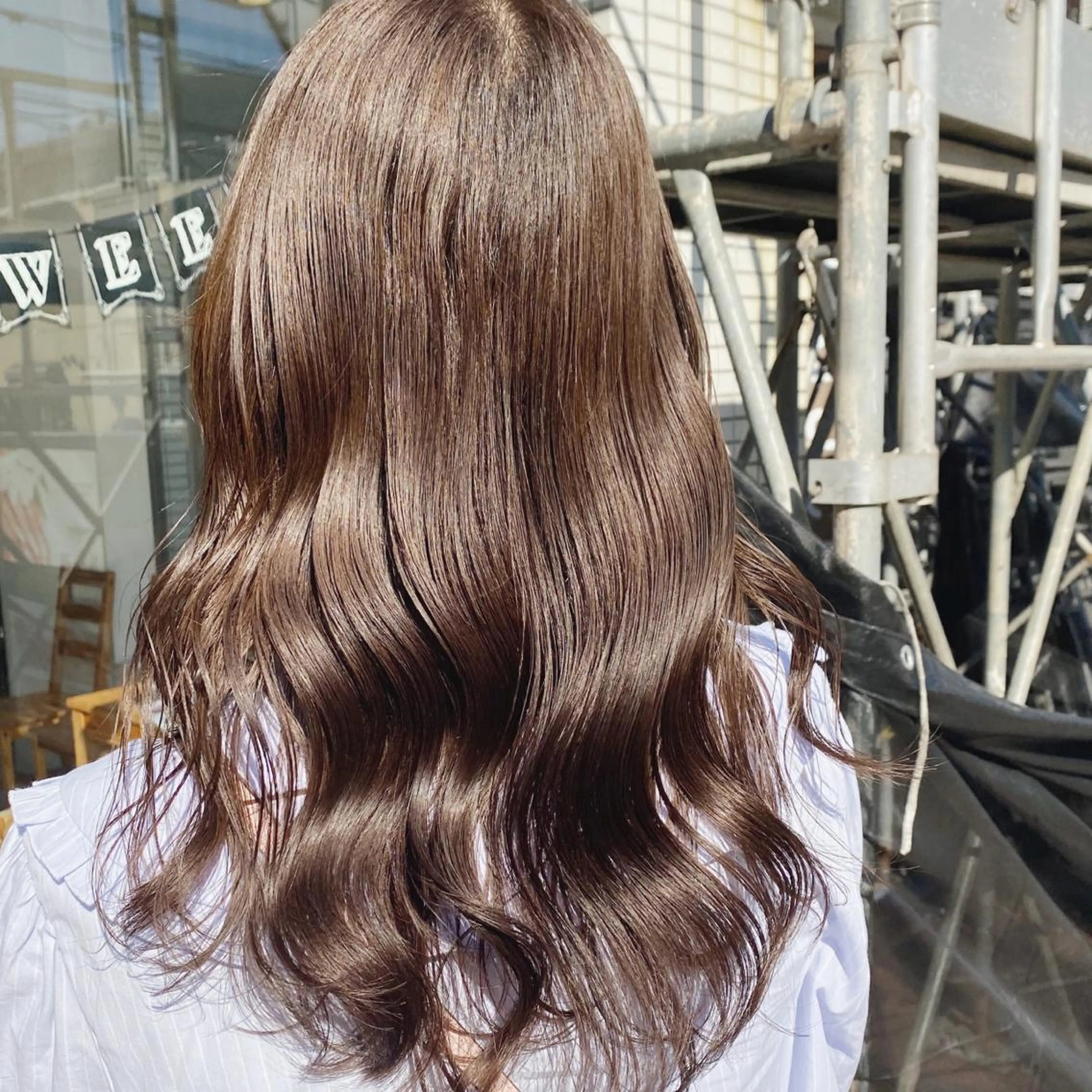 セミロング カラー 艶髪レイヤーの王 また復活の大澤竜馬のヘアスタイル