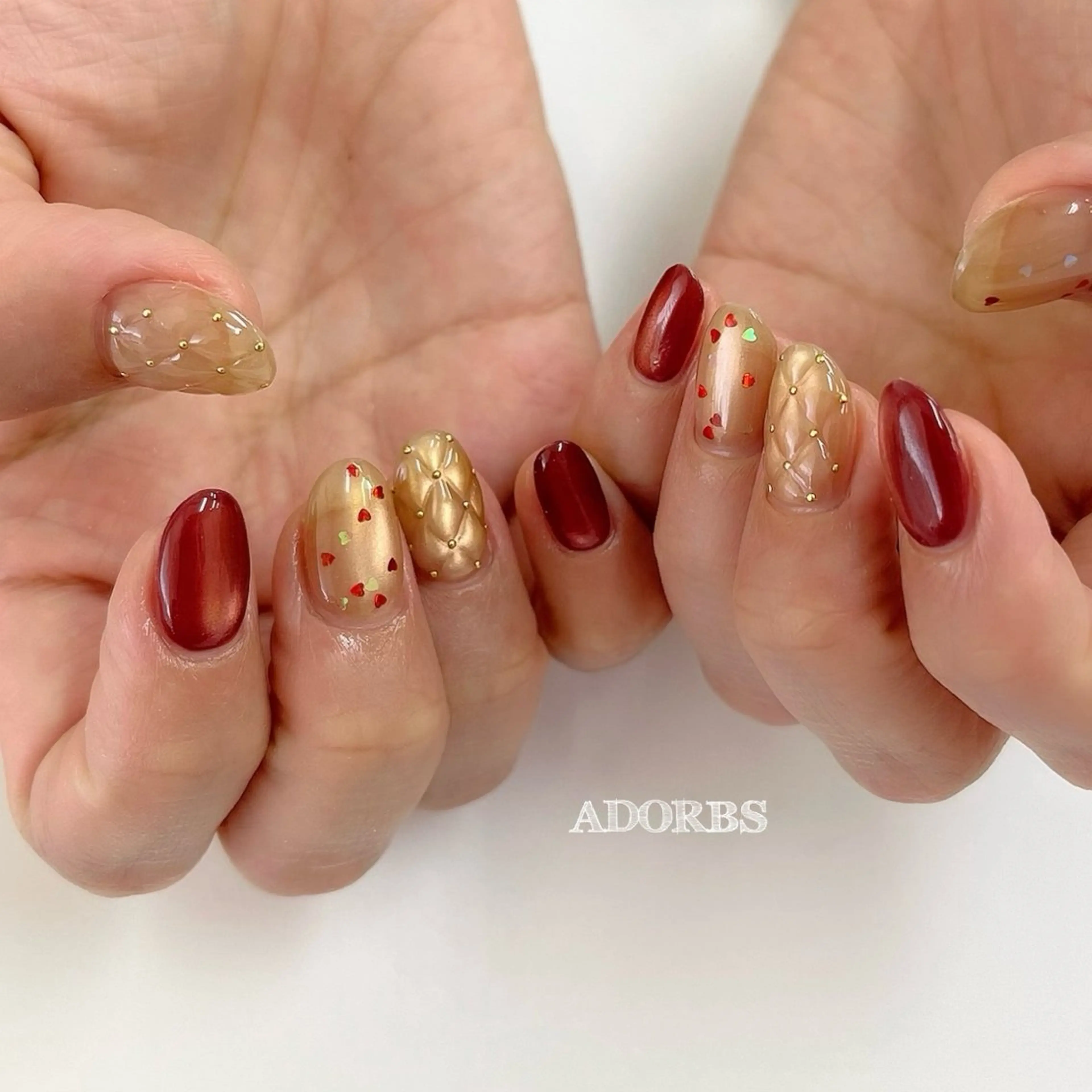 ネイル ハンドネイル ADORBS ✩上福岡のネイルデザイン