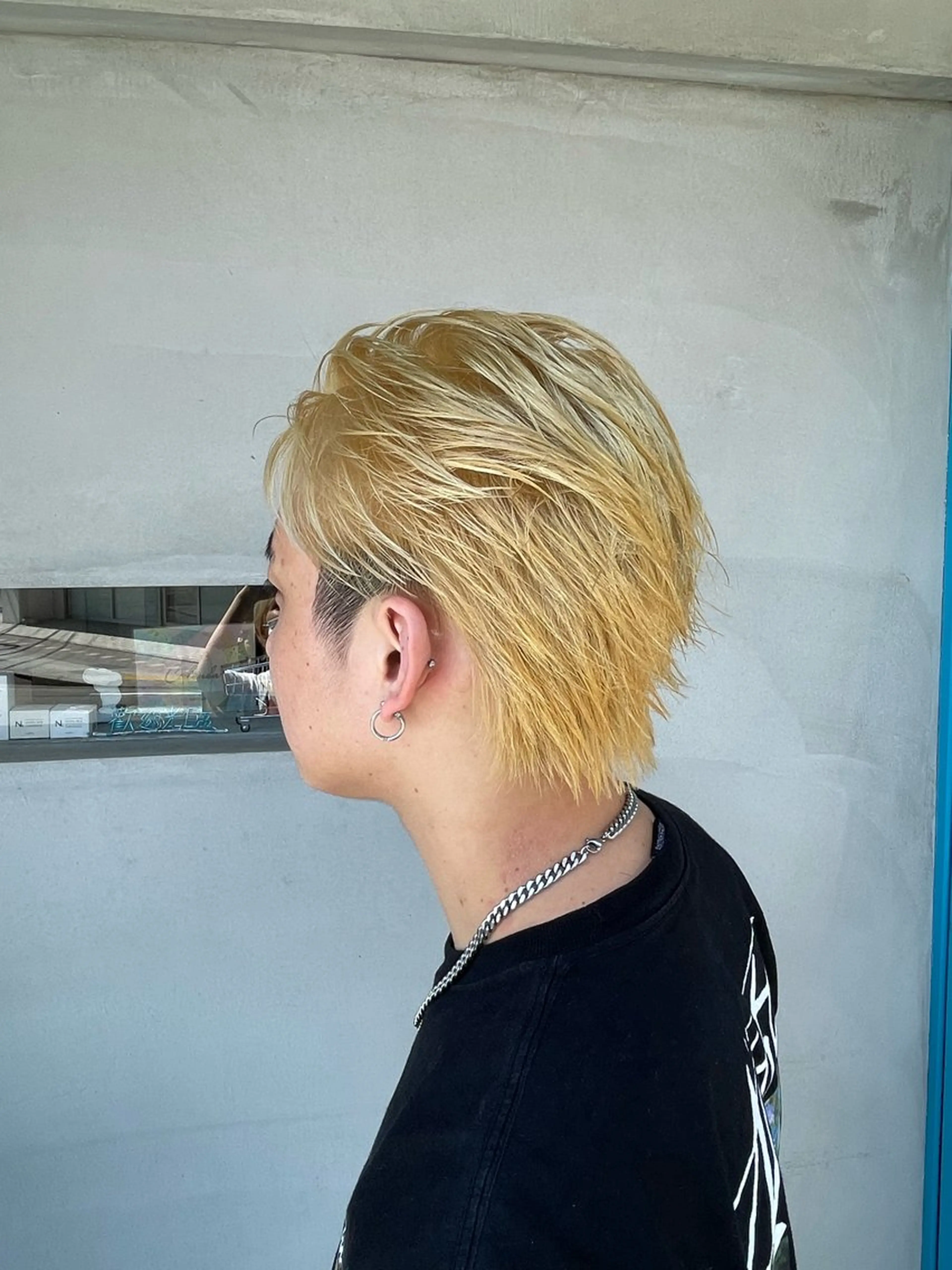 【メンズ】ダメージレスダブルカラーの写真